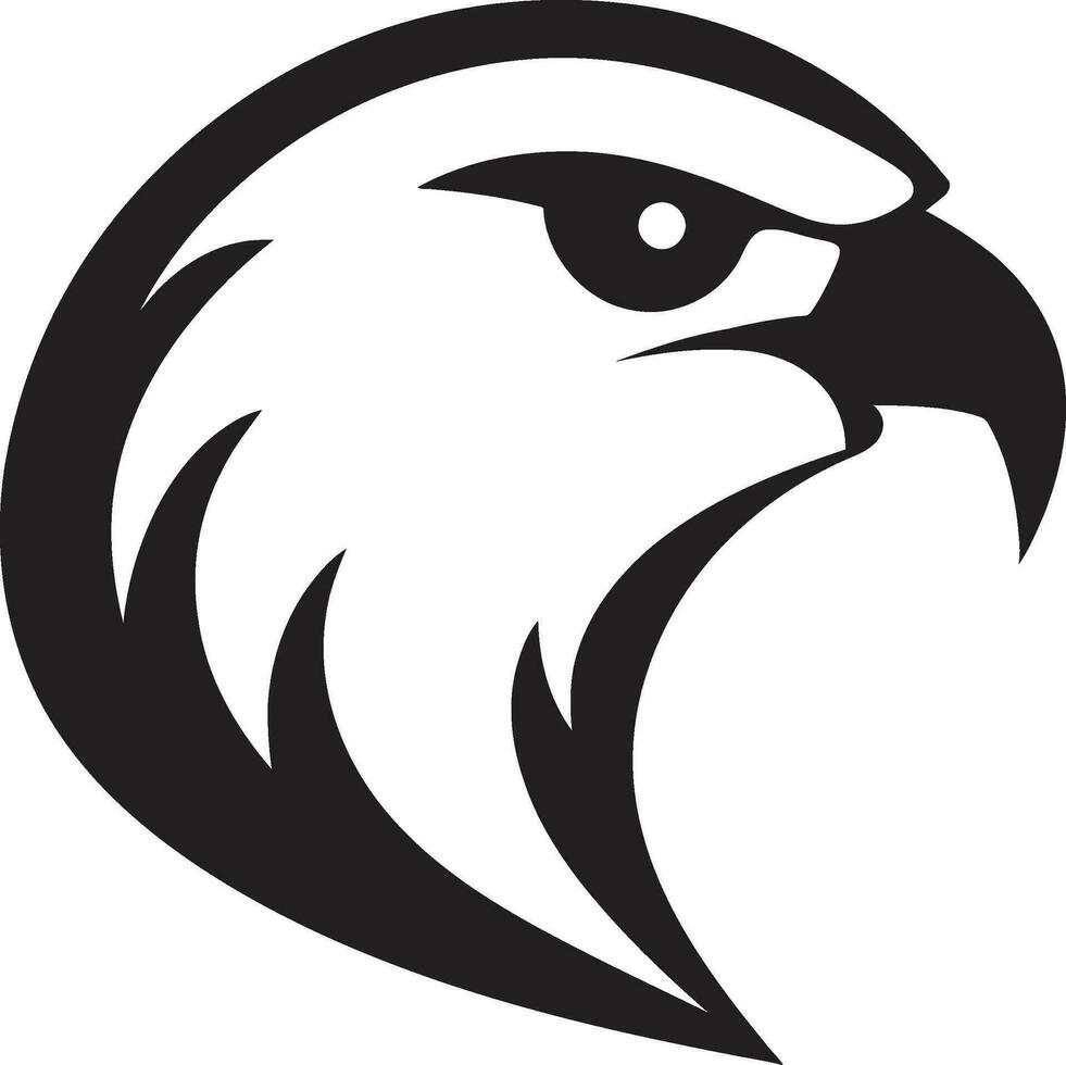 Black Falcon A Vector Logo Design for the Business Thats Ready to Strike Black Falcon A Vector Logo Design for the Business Thats Always on the Hunt