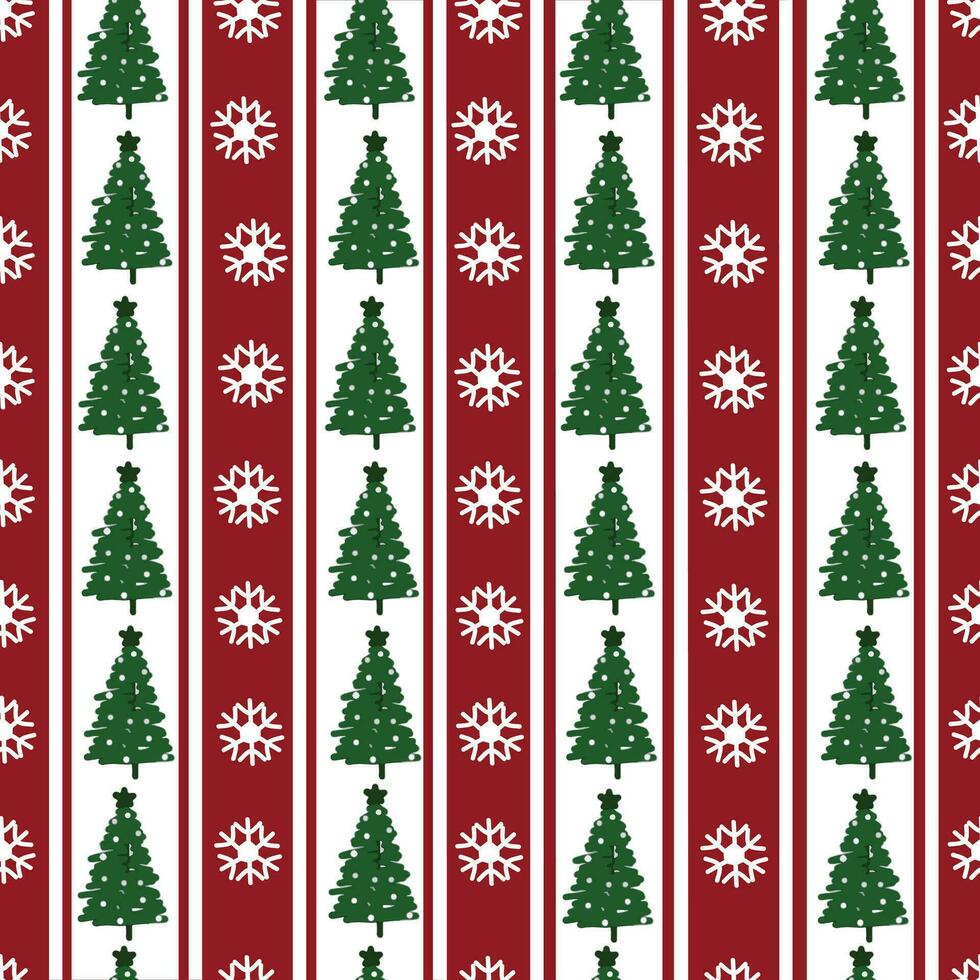Beautiful Christmas graphic seamless pattern vector