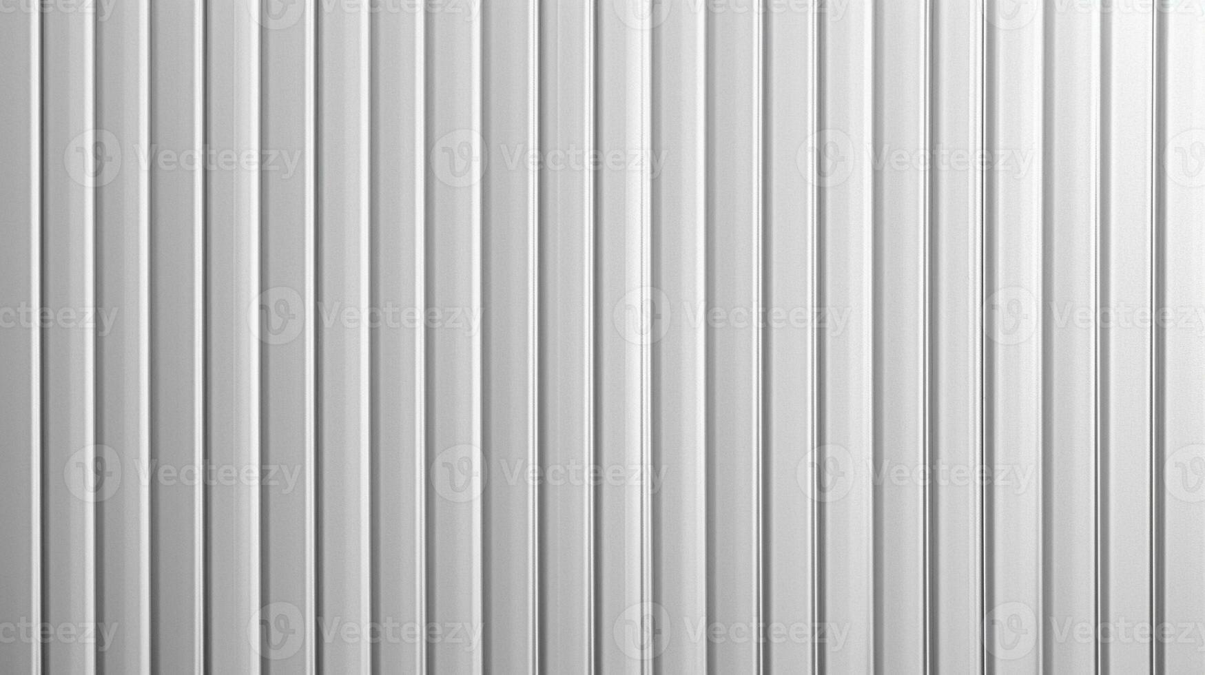 White corrugated metal texture surface or galvanized steel background. AI Generative photo
