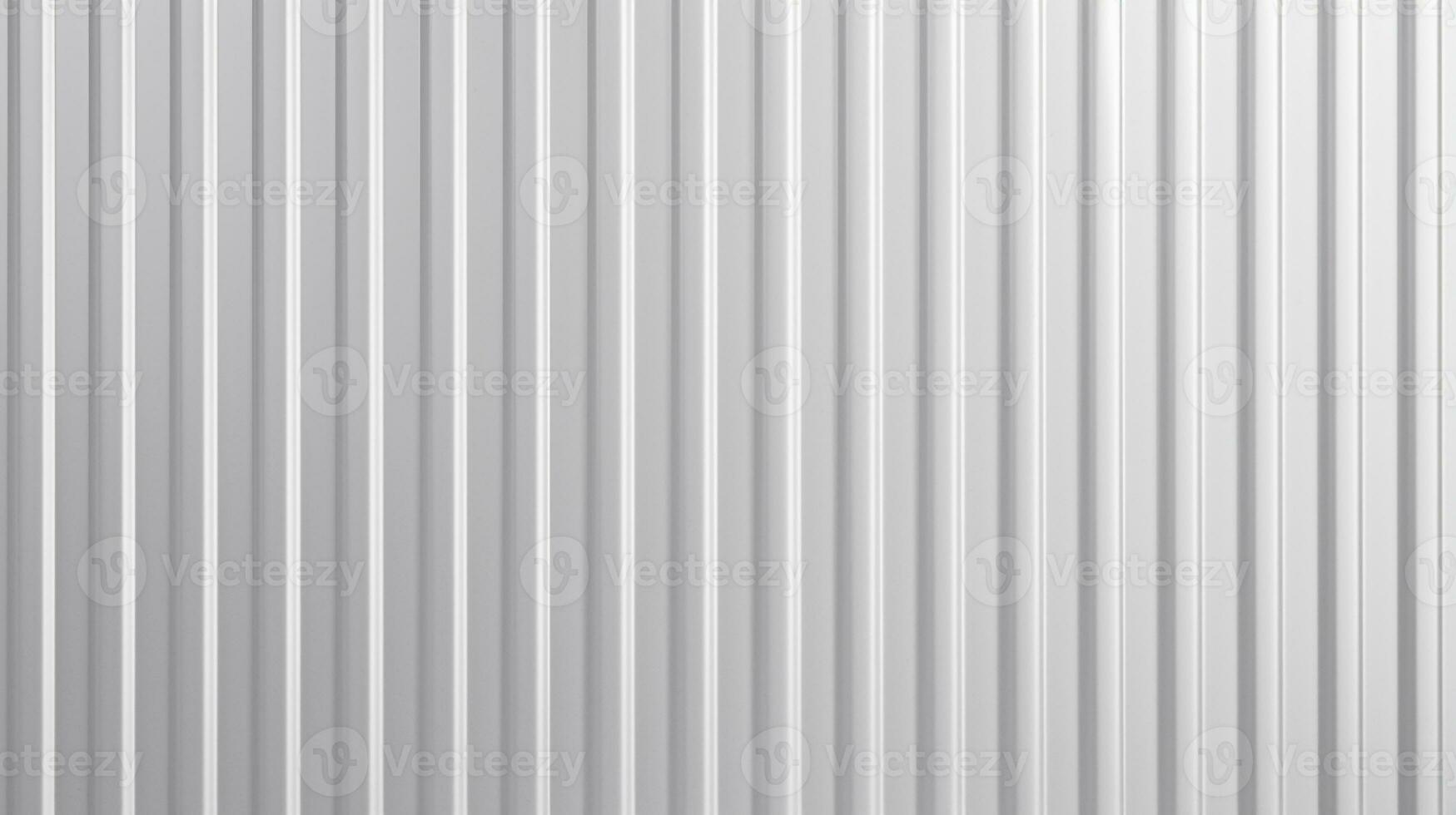 White corrugated metal texture surface or galvanized steel background. AI Generative photo