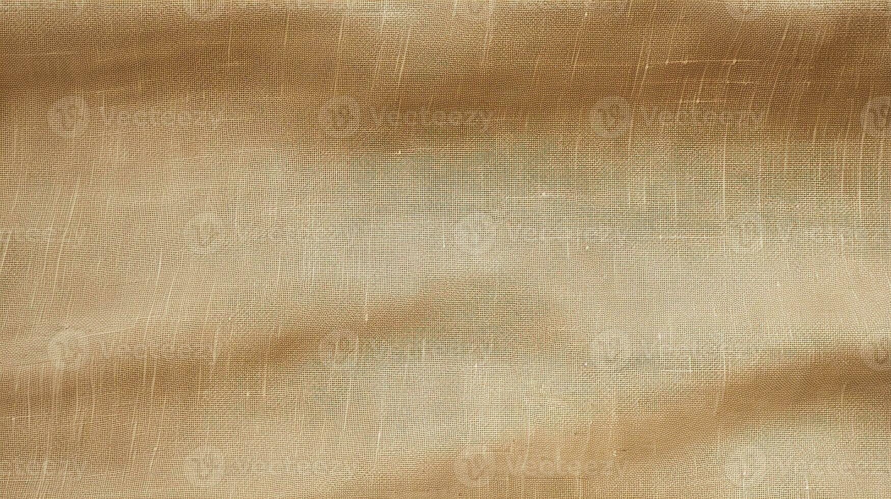 Polyester linen fabric cloth texture background. AI Generative photo