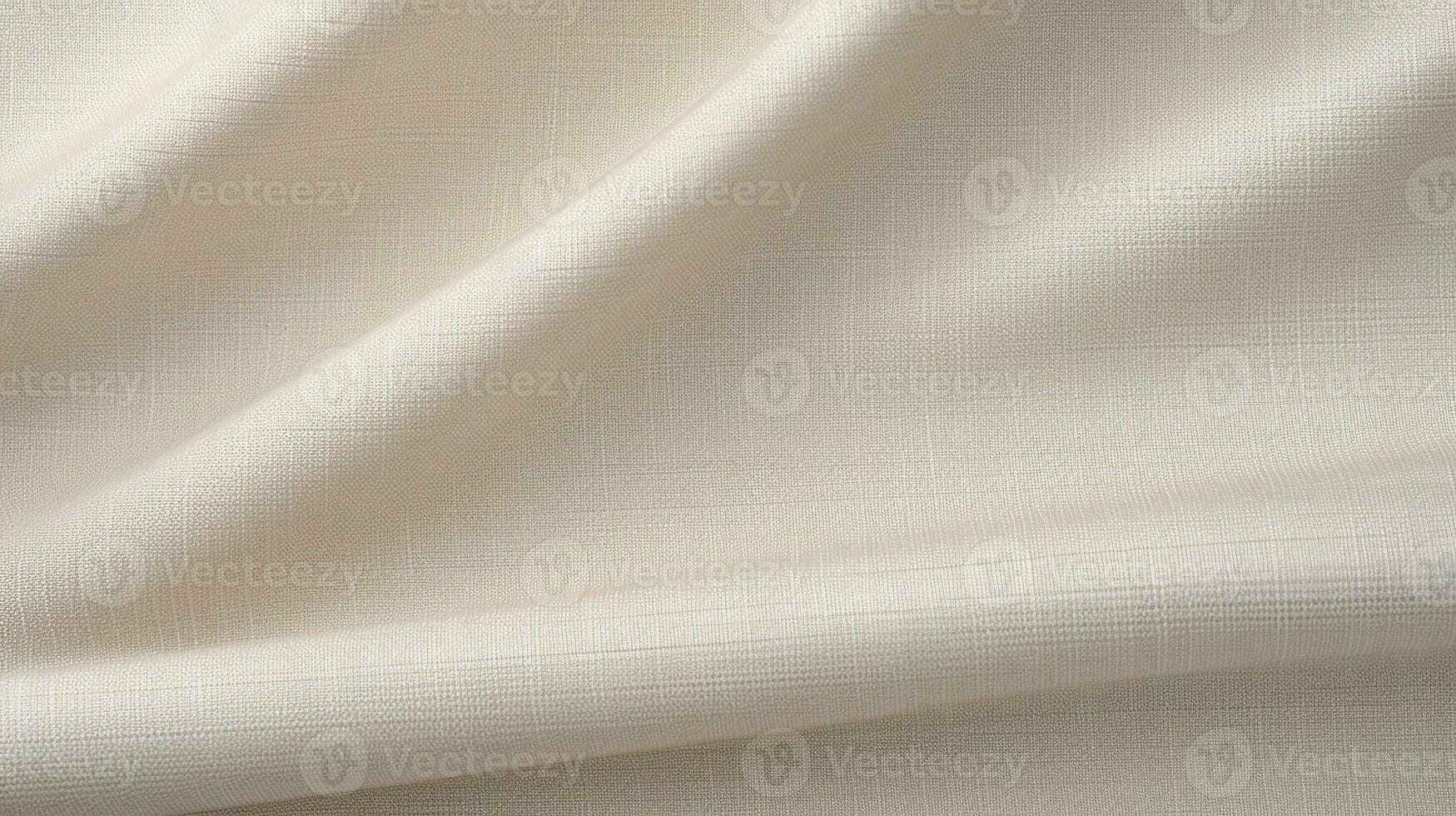 Linen viscose woven fabric cloth texture background. AI Generative photo