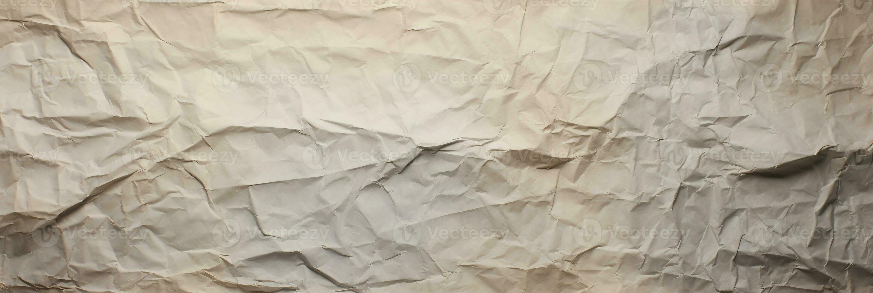Crumpled dirty paper texture for the background. AI Generative photo