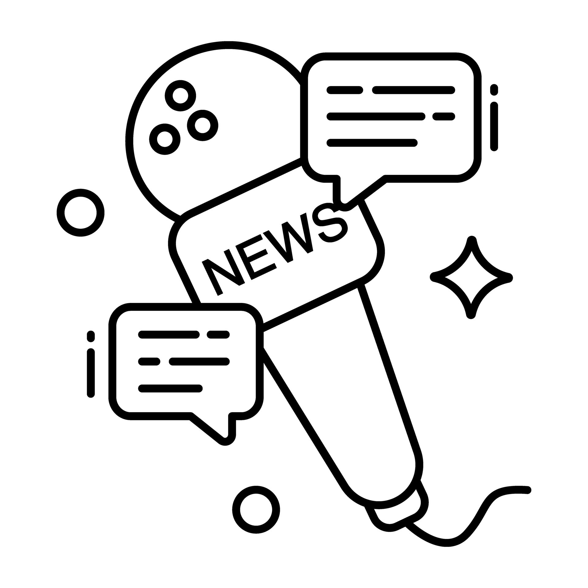 Icon Of News Mic In Flat Design 34069045 Vector Art At Vecteezy Icon Of News Mic In Flat Design 34069045 Vector Art At Vecteezy
