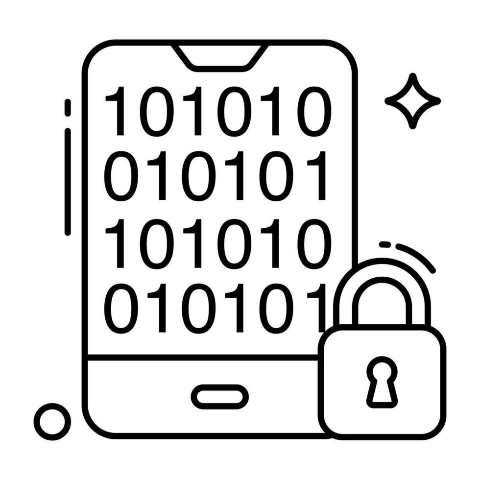 Vector design of binary data