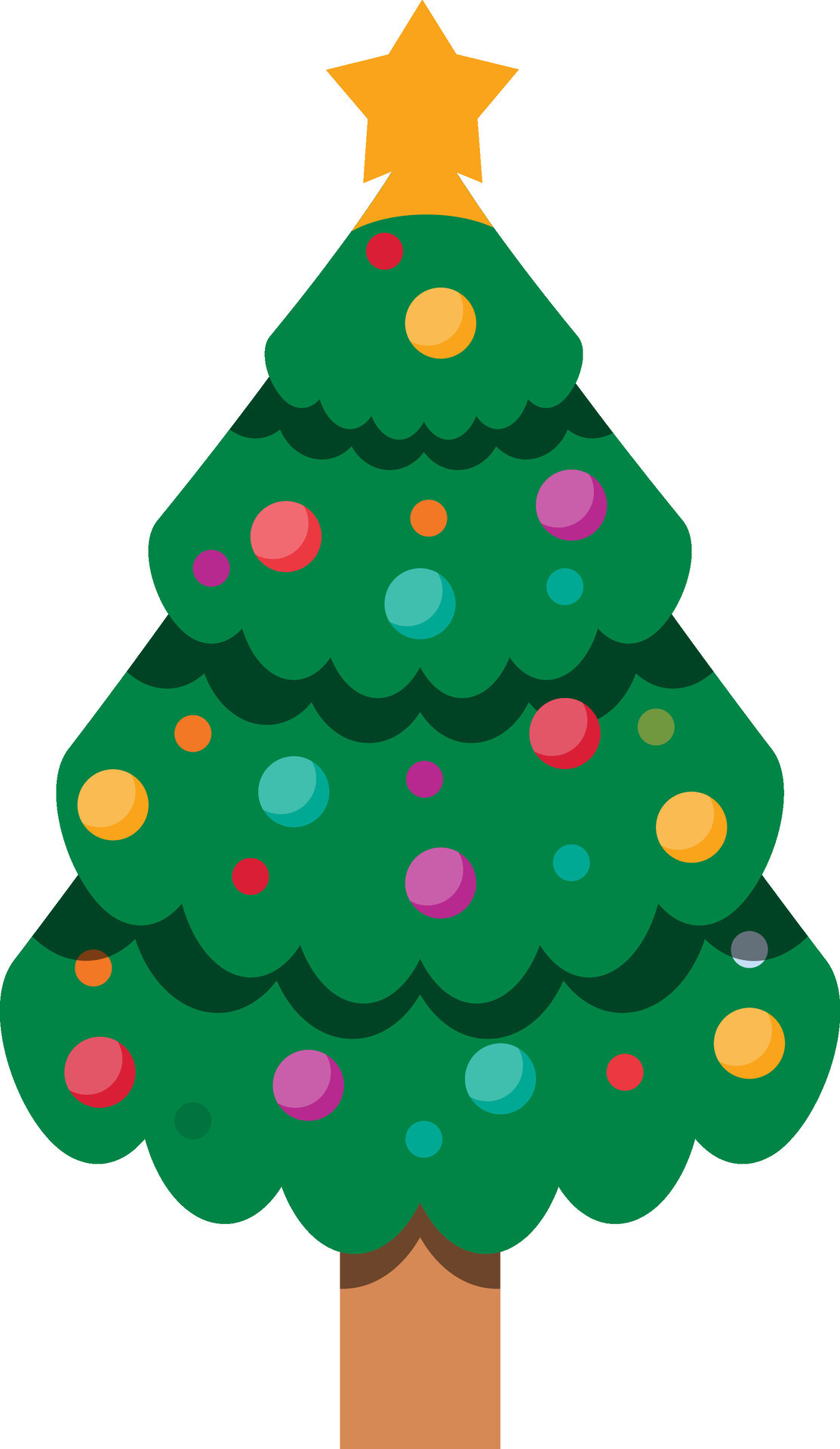 Tree Christmas Icon Illustrator 34069178 Vector Art at Vecteezy
