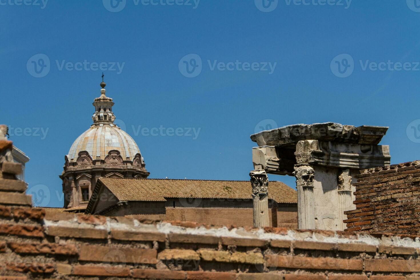 Roman ruins in Rome, Forum photo