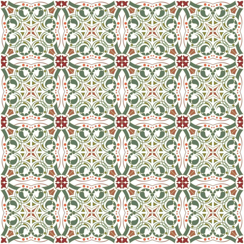 abstract background with calm classic color ornament vector
