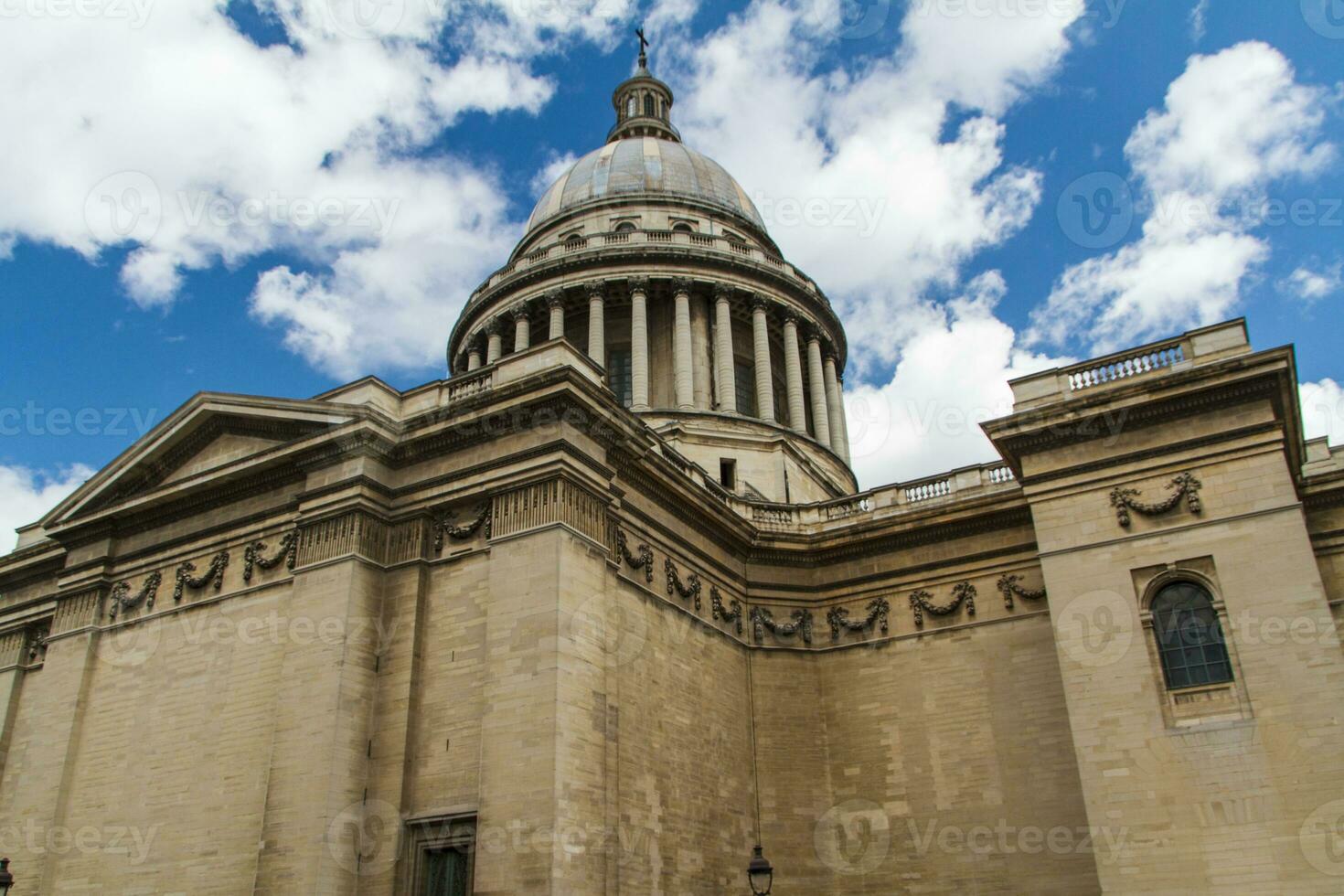 The Pantheon building in Paris photo