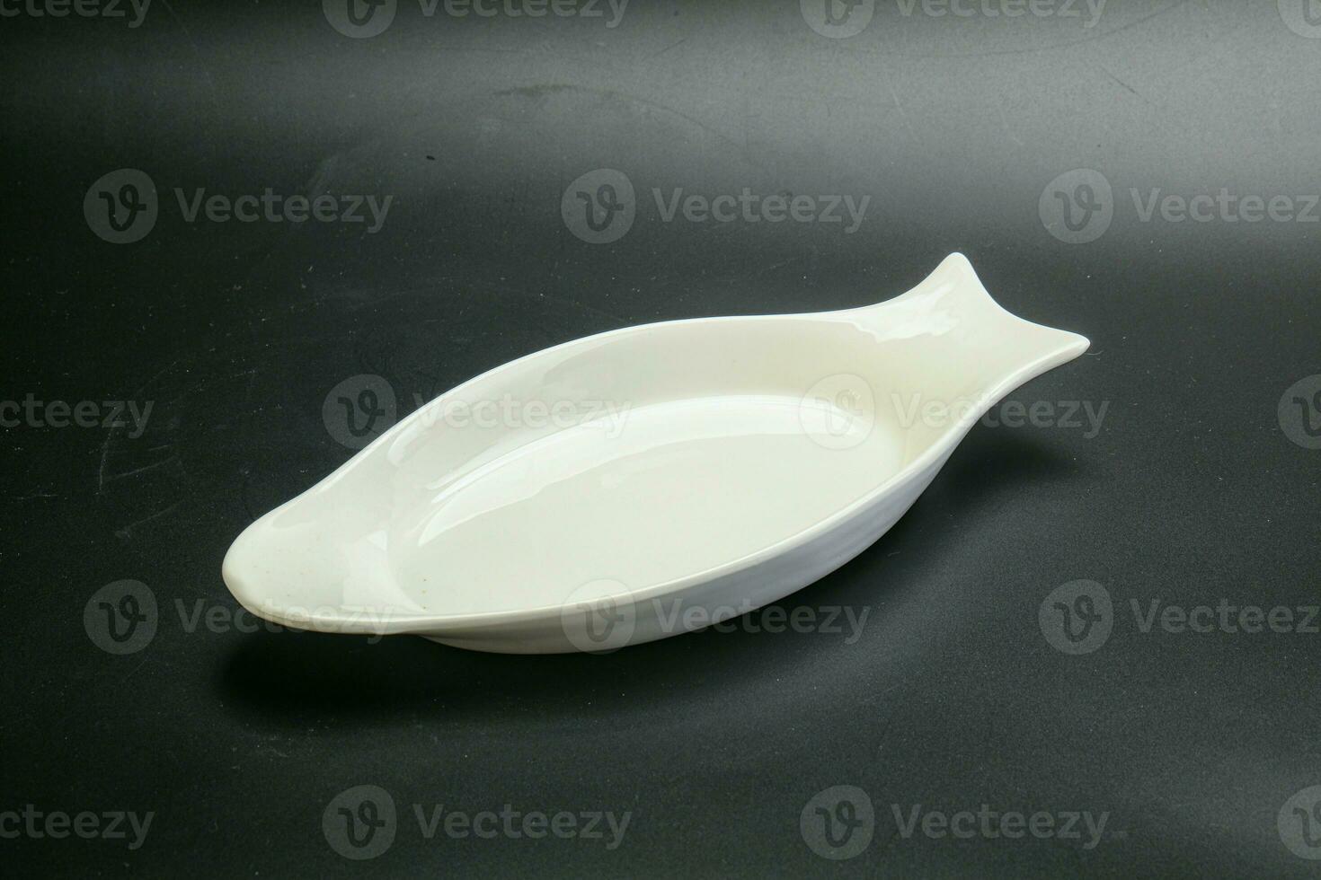 White proclean bowl for serving photo