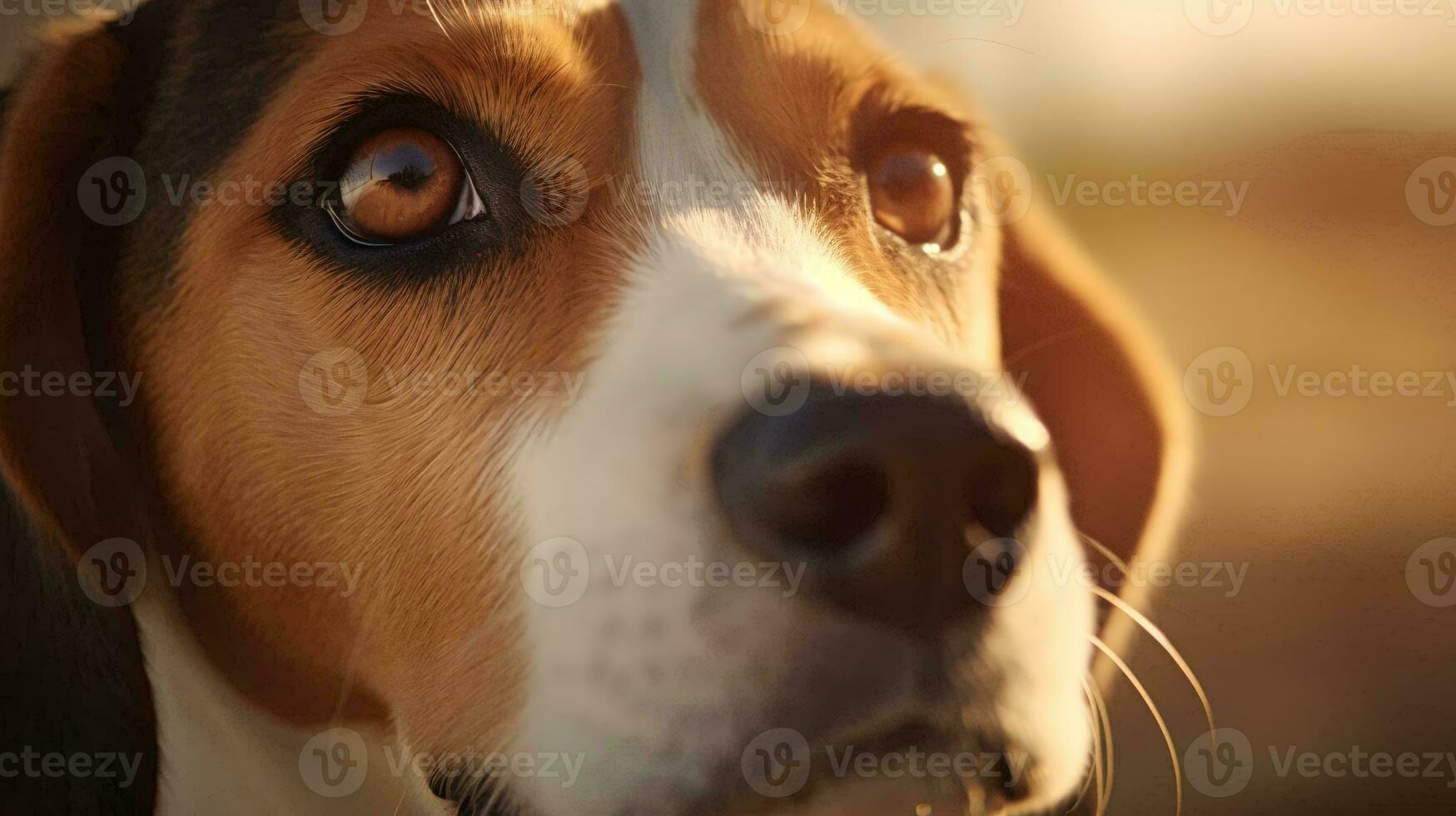 a close up of a dog AI Generated photo