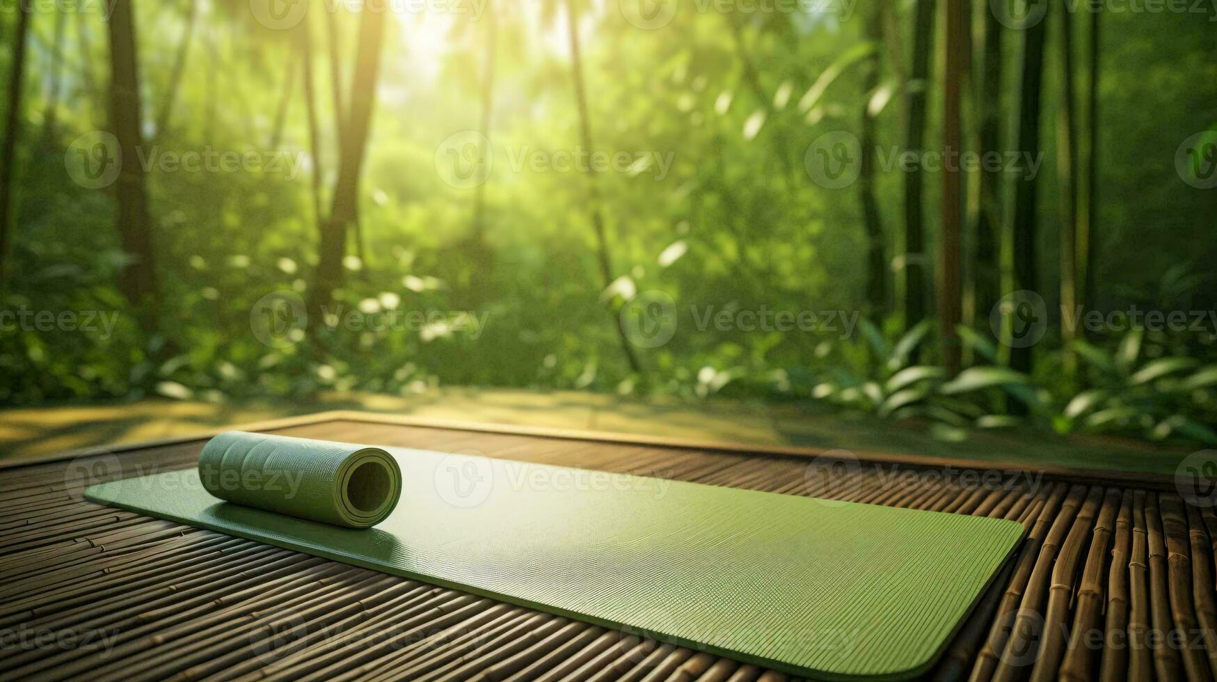 a cup on a table AI Generated photo