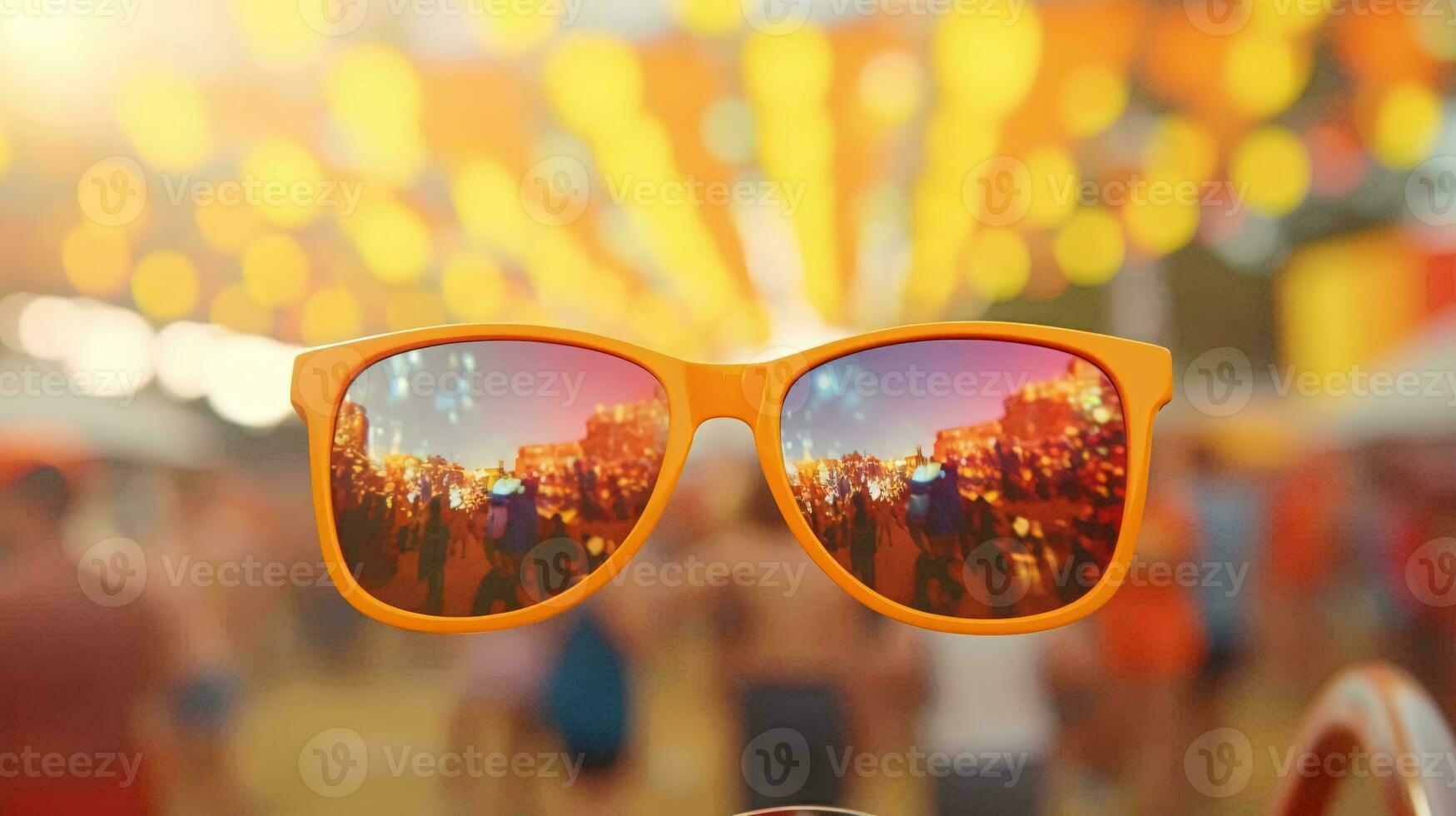 a pair of sunglasses AI Generated photo