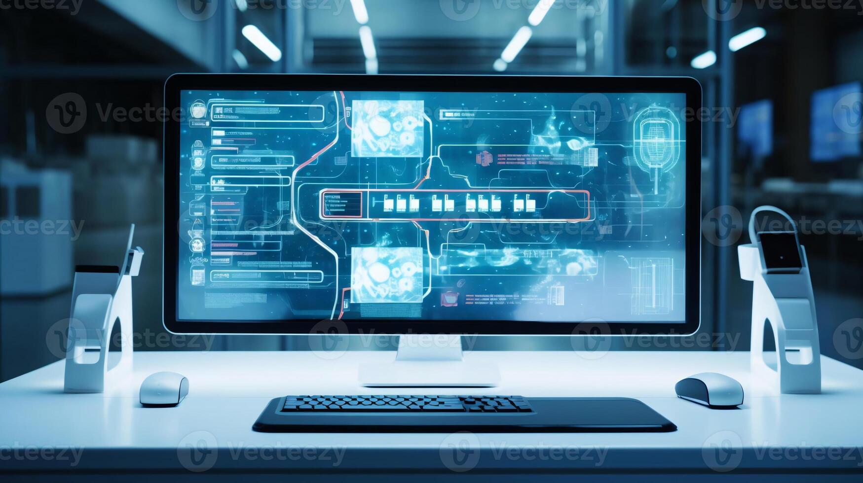 graphical user interface AI Generated 34073046 Stock Photo at Vecteezy