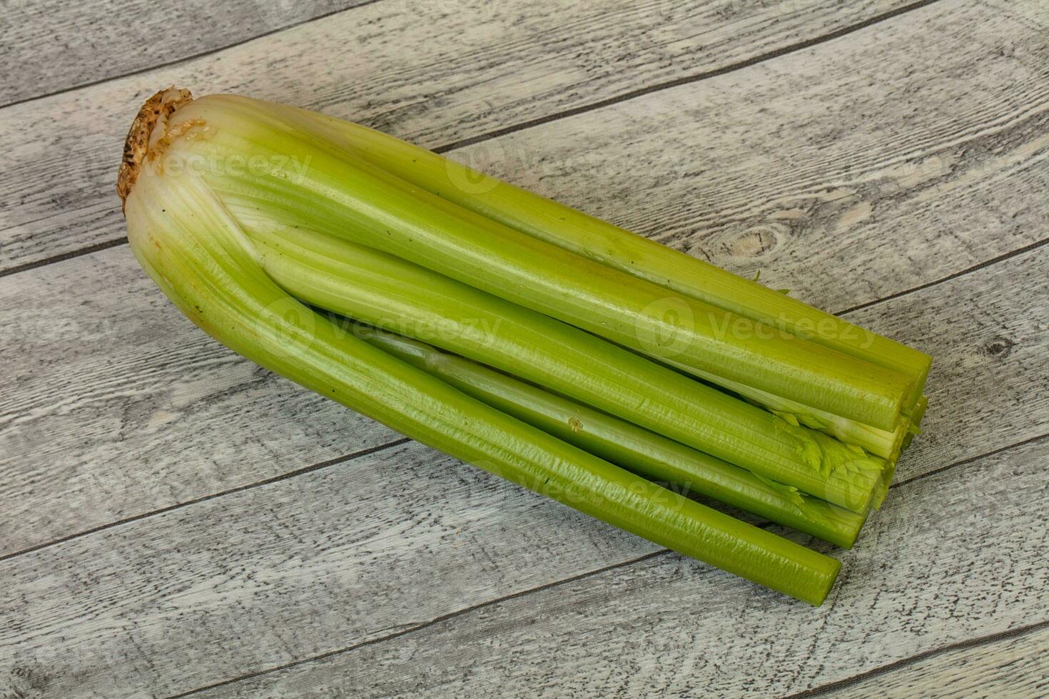 Organic food - celery sticks photo