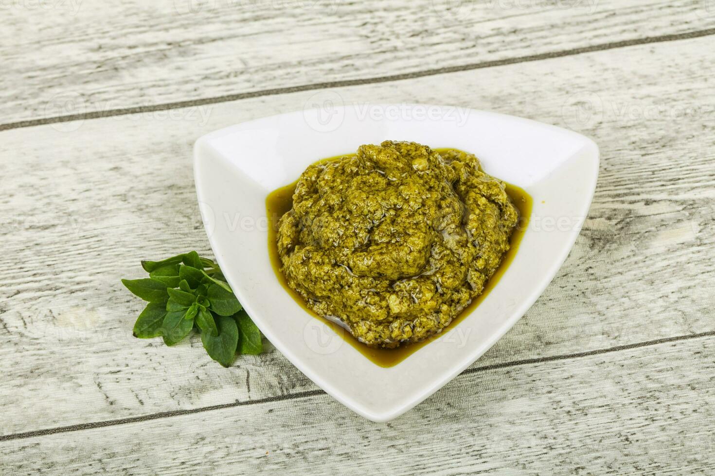 Basil sauce Pesto photo