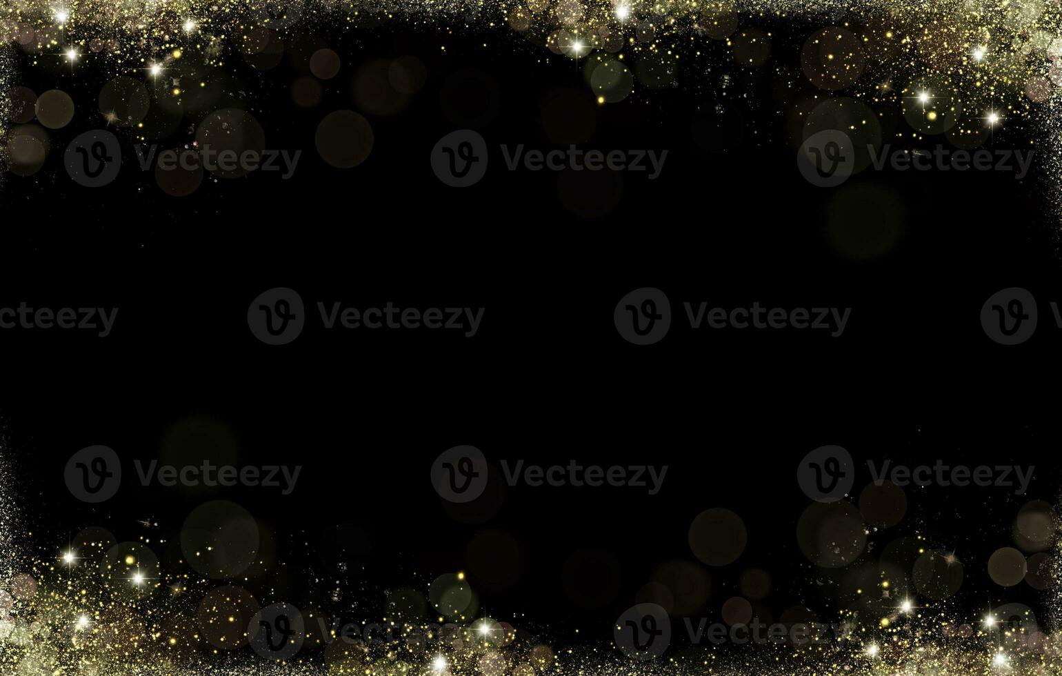 Luxury gold glitter. golden sparkle confetti. shiny glittering dust photo