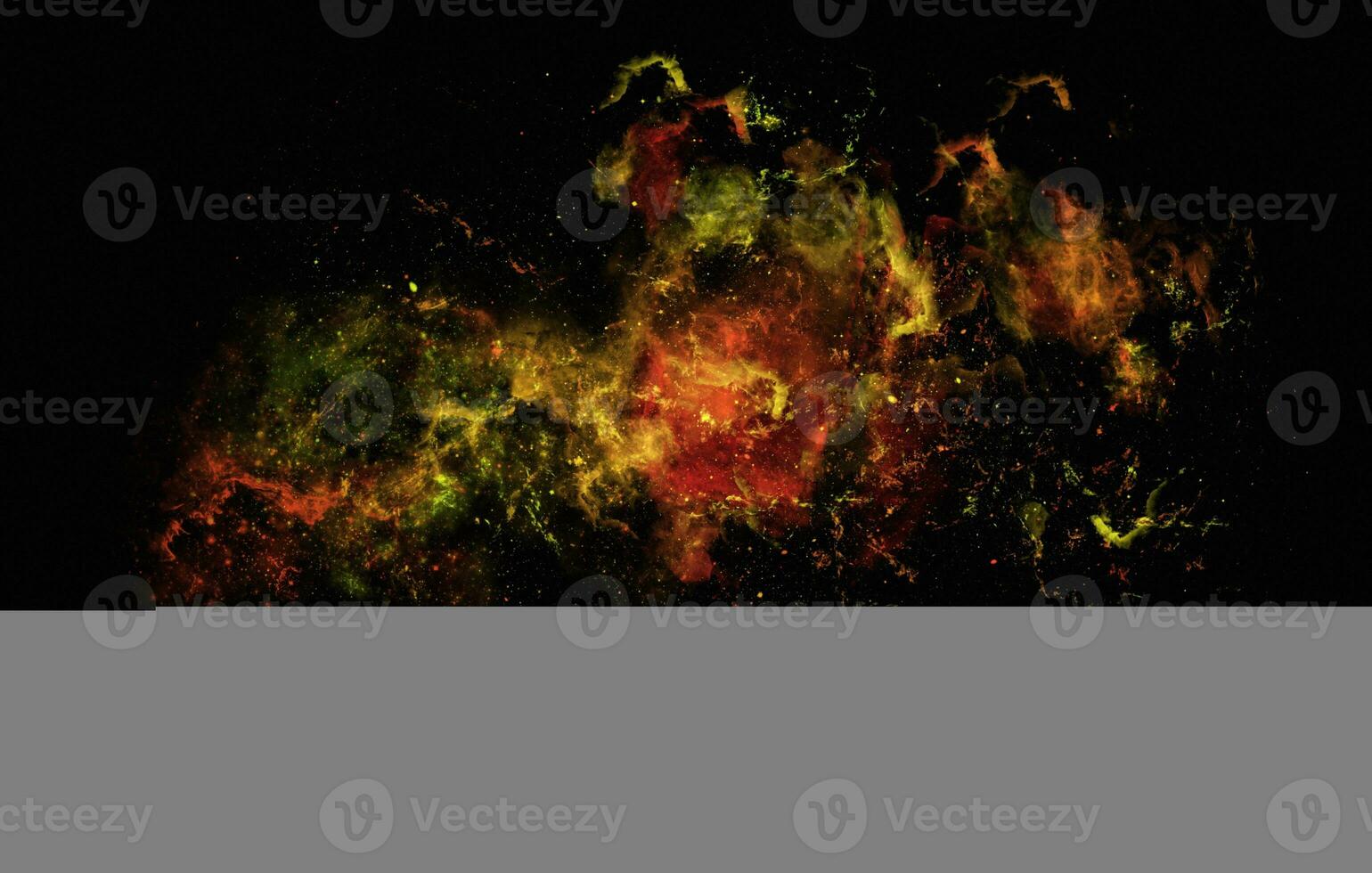 gold and orange galaxy watercolor stars splashes Background photo