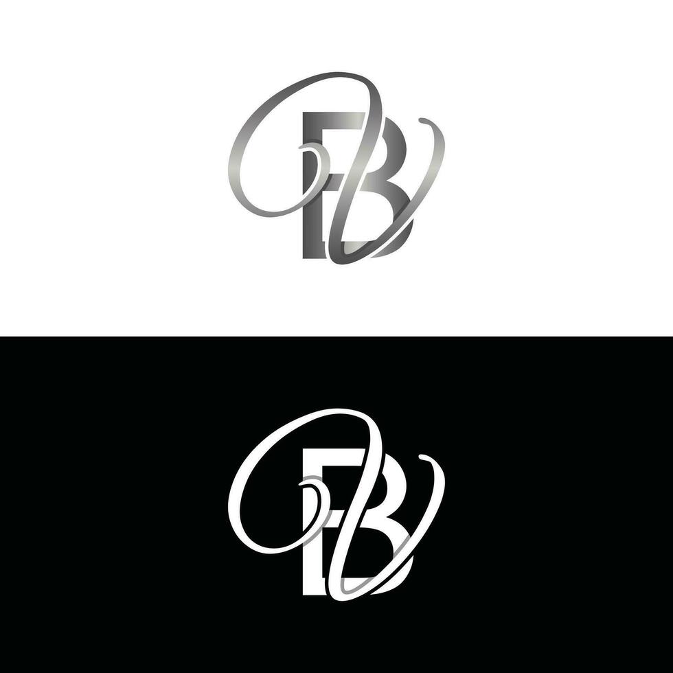 Letter BV luxury modern monogram logo vector design, logo initial vector mark element graphic illustration design template
