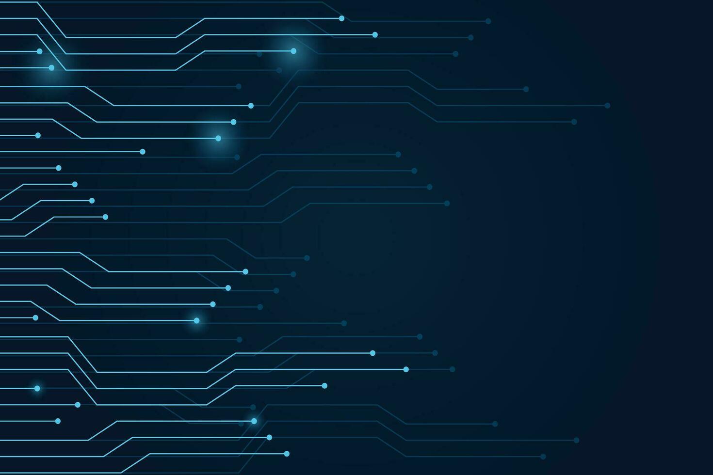 resumen tecnología azul antecedentes circuito tablero vector