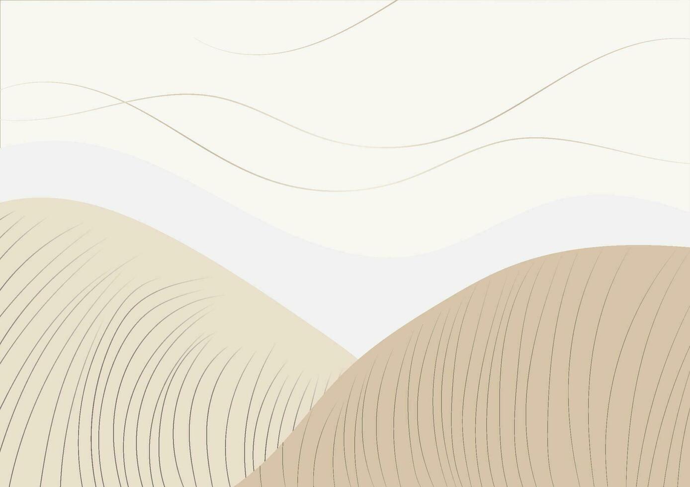 Abstract art background The lines are arranged in order to design the background, using white mixed with brown. To look minimal and modern. Suitable for wallpaper, posters, and fabric patterns. vector