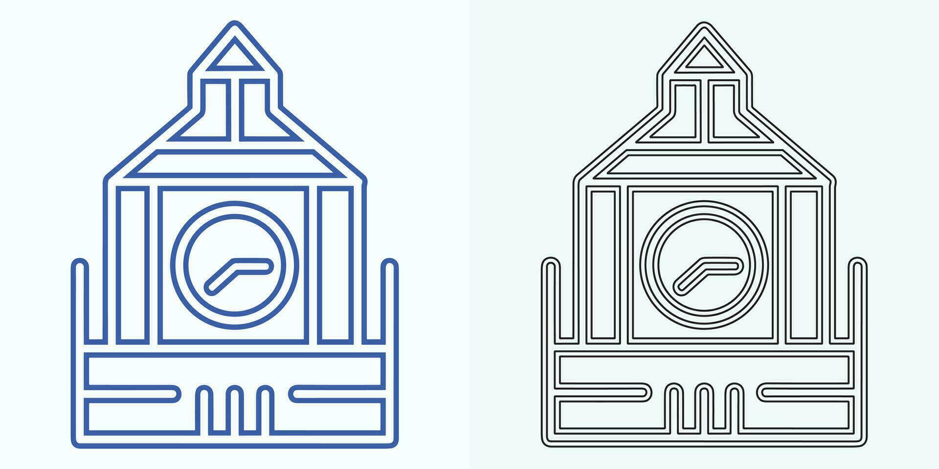 new style Analog clock flat vector icon. Symbol of time management, chronometer with hour, minute, and second arrow. Simple illustration isolated on a white background.