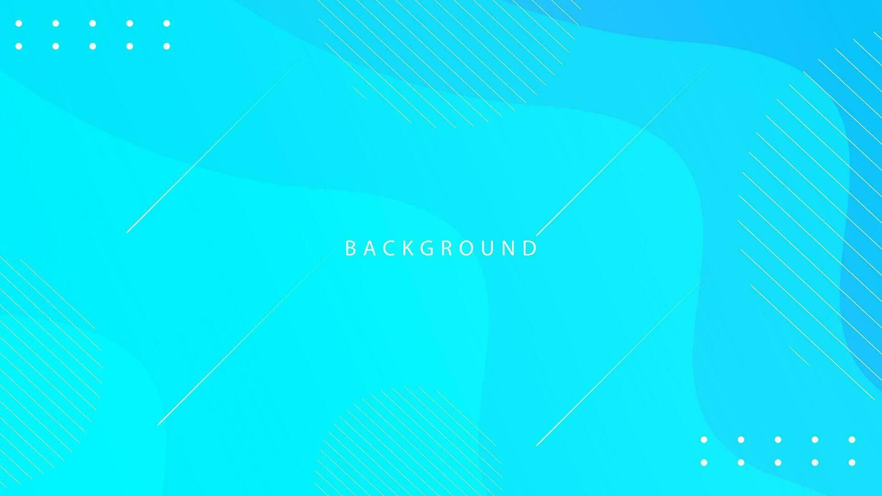 Abstract blue background. Fluid wavy shapes. background for landing pages, banners and posters. Vector illustration