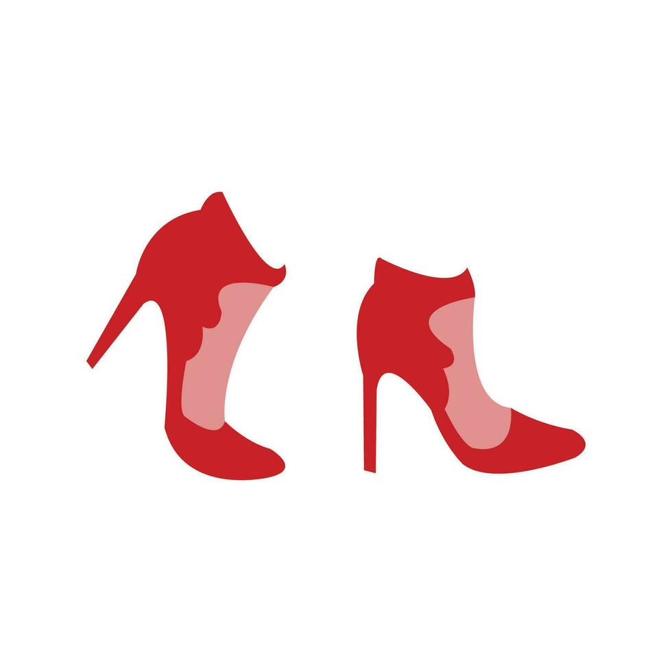 Illustration of fashion accessories. Vector illustration with white background.