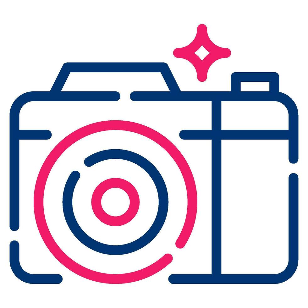 Camera icon for web, UIUX, infographic, etc vector