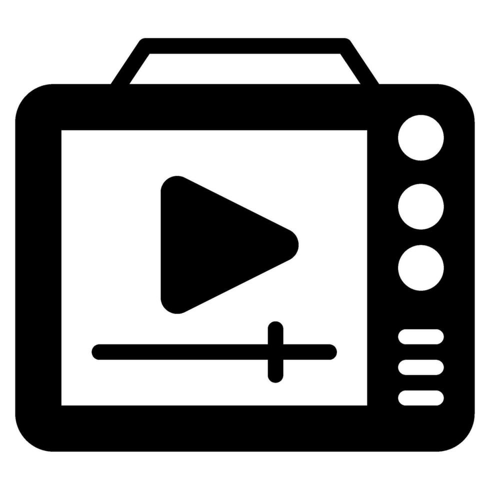 Monitor icon for web, UIUX, infographic, etc vector