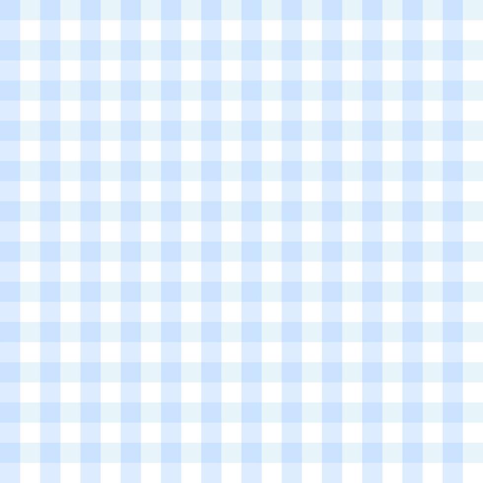 Checked seamless pattern baby blue vector