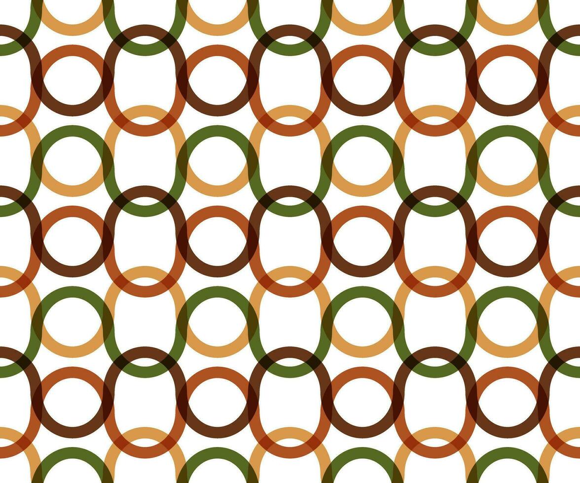 Seamless pattern serrated autumn colors vector