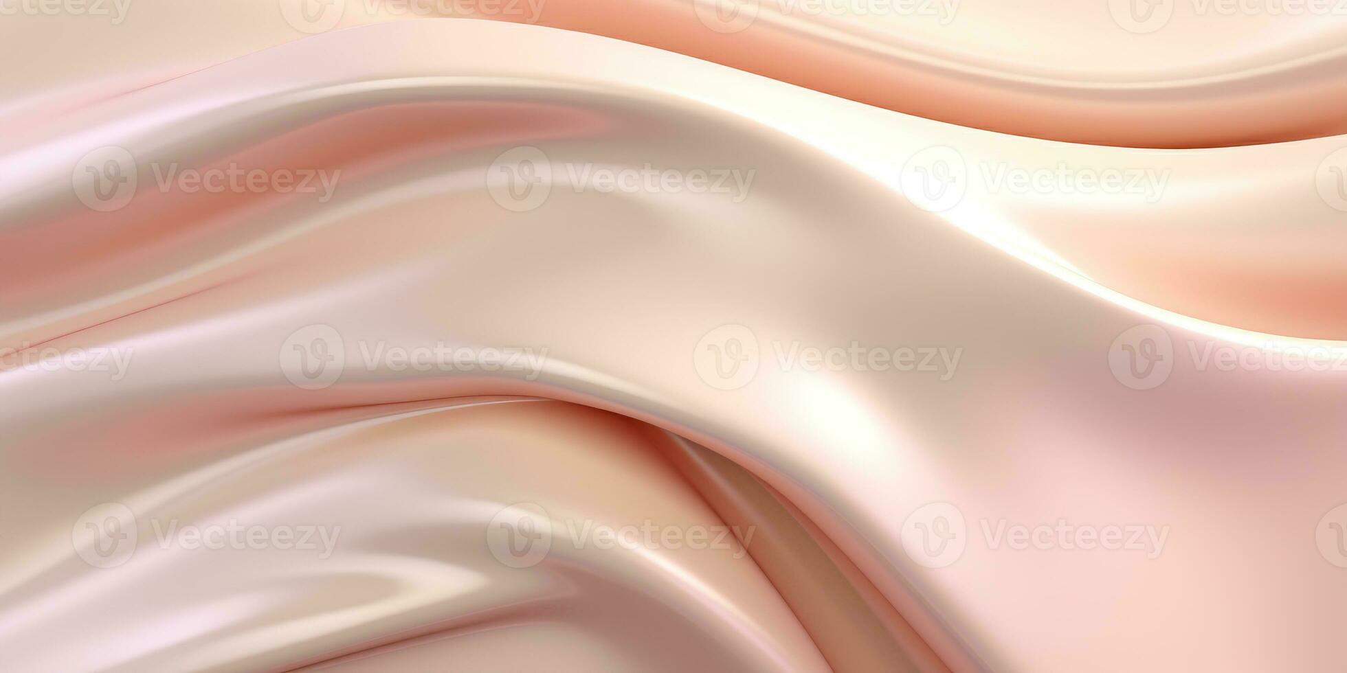 Generative AI, nude beige color background, flowing cream liquid photo