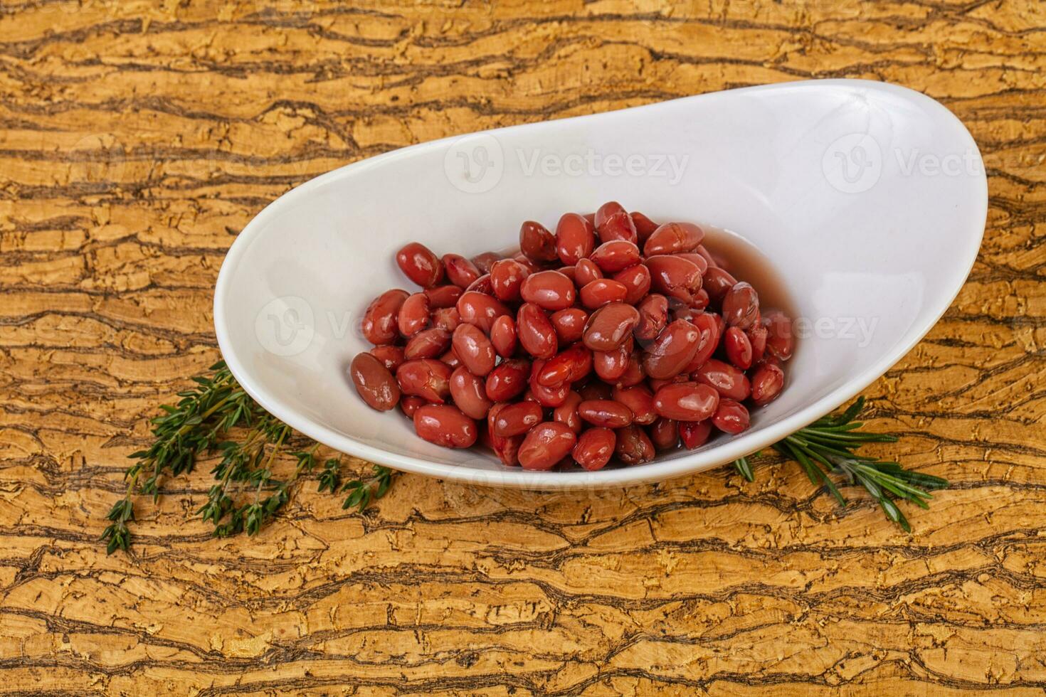 Baked red kidney photo