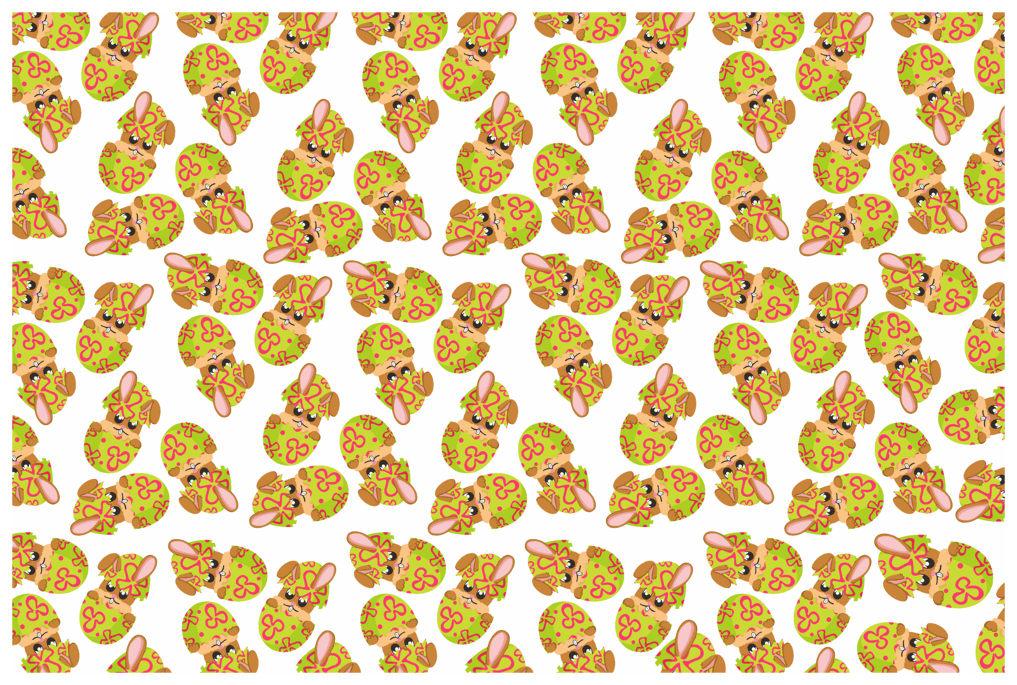 Easter Bunny Pattern Background png