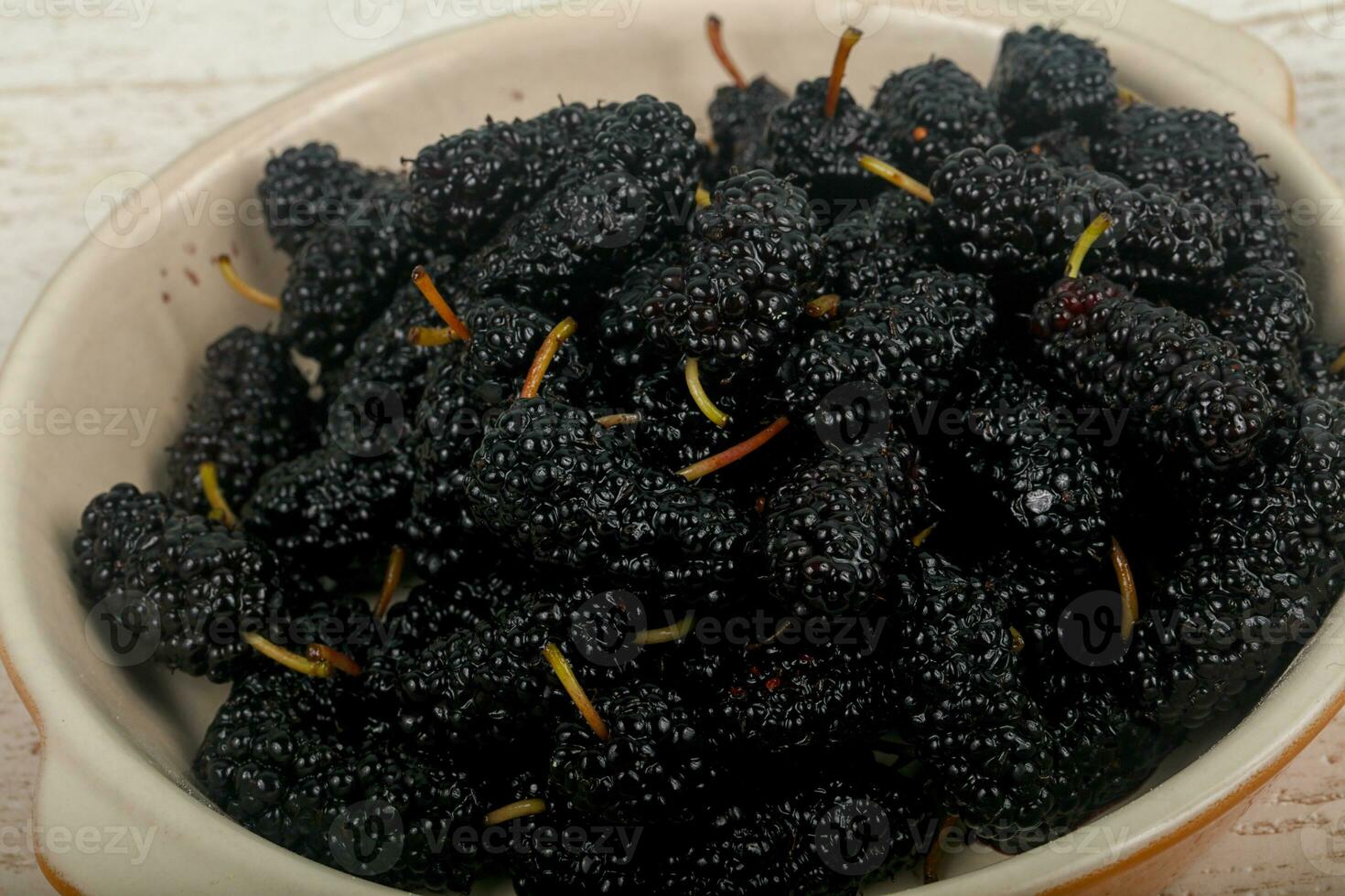 Black Mulberry in the bowl photo