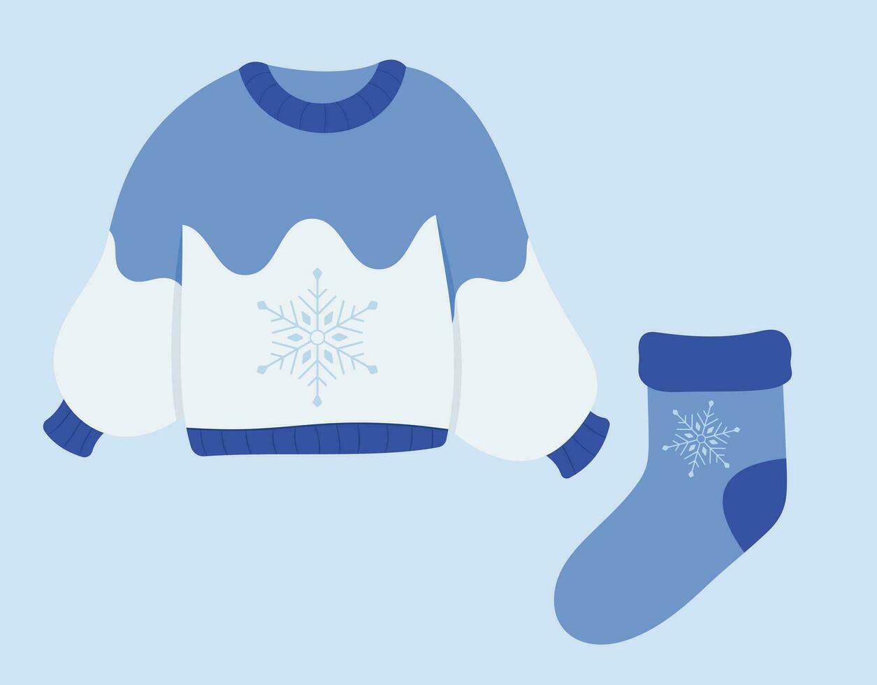 Winter theme vector arts. simple cute design art winter season vibes