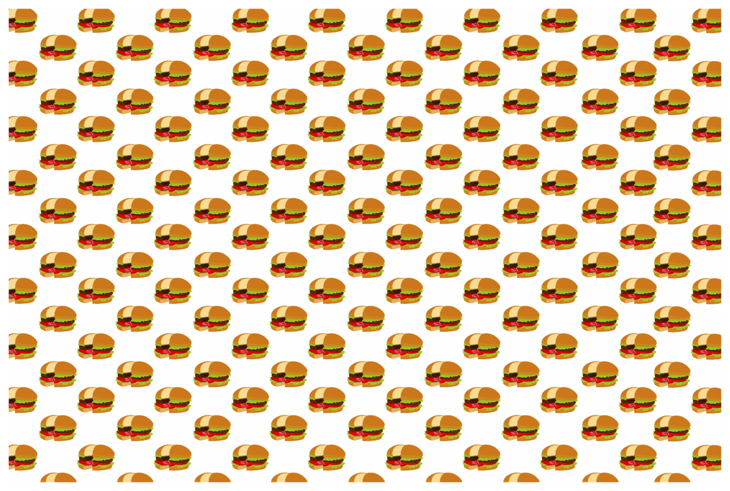 Hamburger Pattern Background png