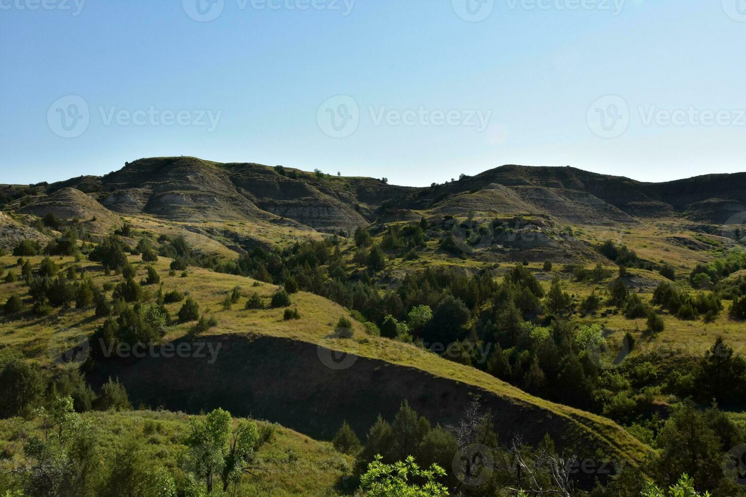 Gorgeous View of the Black Hills in North Dakota photo