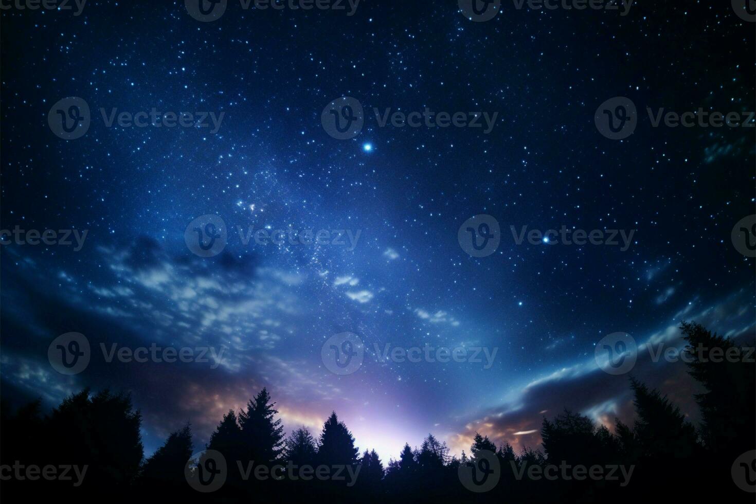 An awe inspiring deep sky astrophoto, capturing distant celestial wonders AI Generated photo