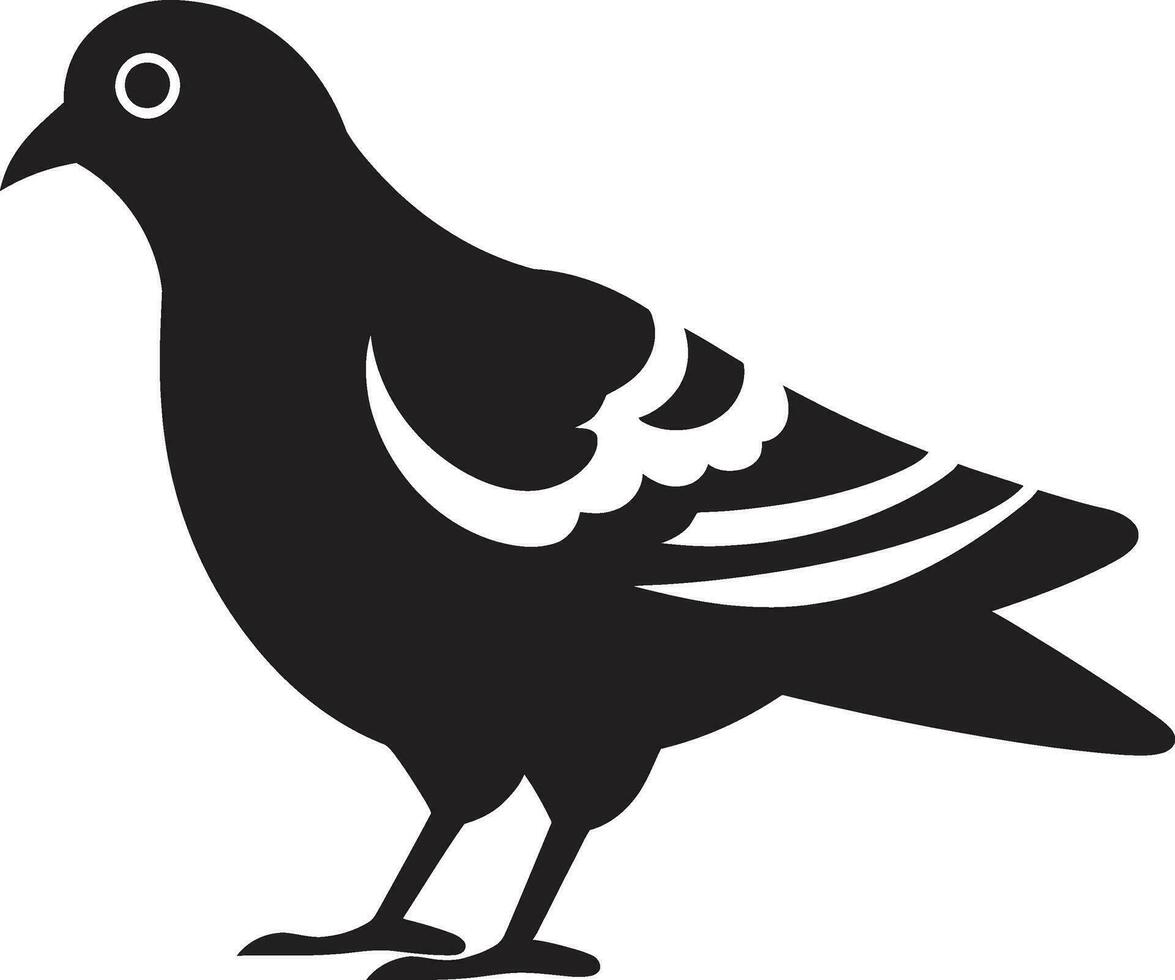 Pigeon Artistry Unleashed Vector Illustrations That Inspire Pigeon Enchantment Vector Art for Those Who Dream of Soaring