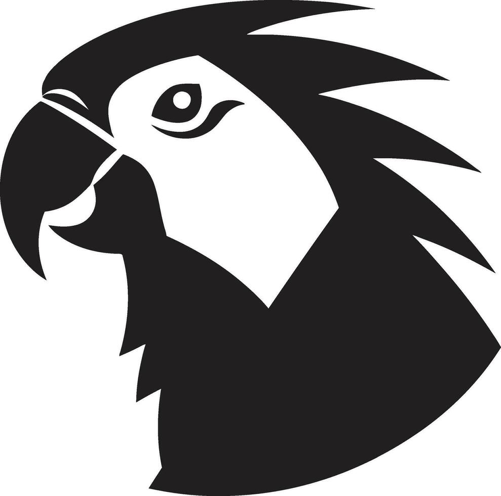 Detailed Parrot Portraits A Vector Challenge Artistic Freedom in Parrot Vector Illustration