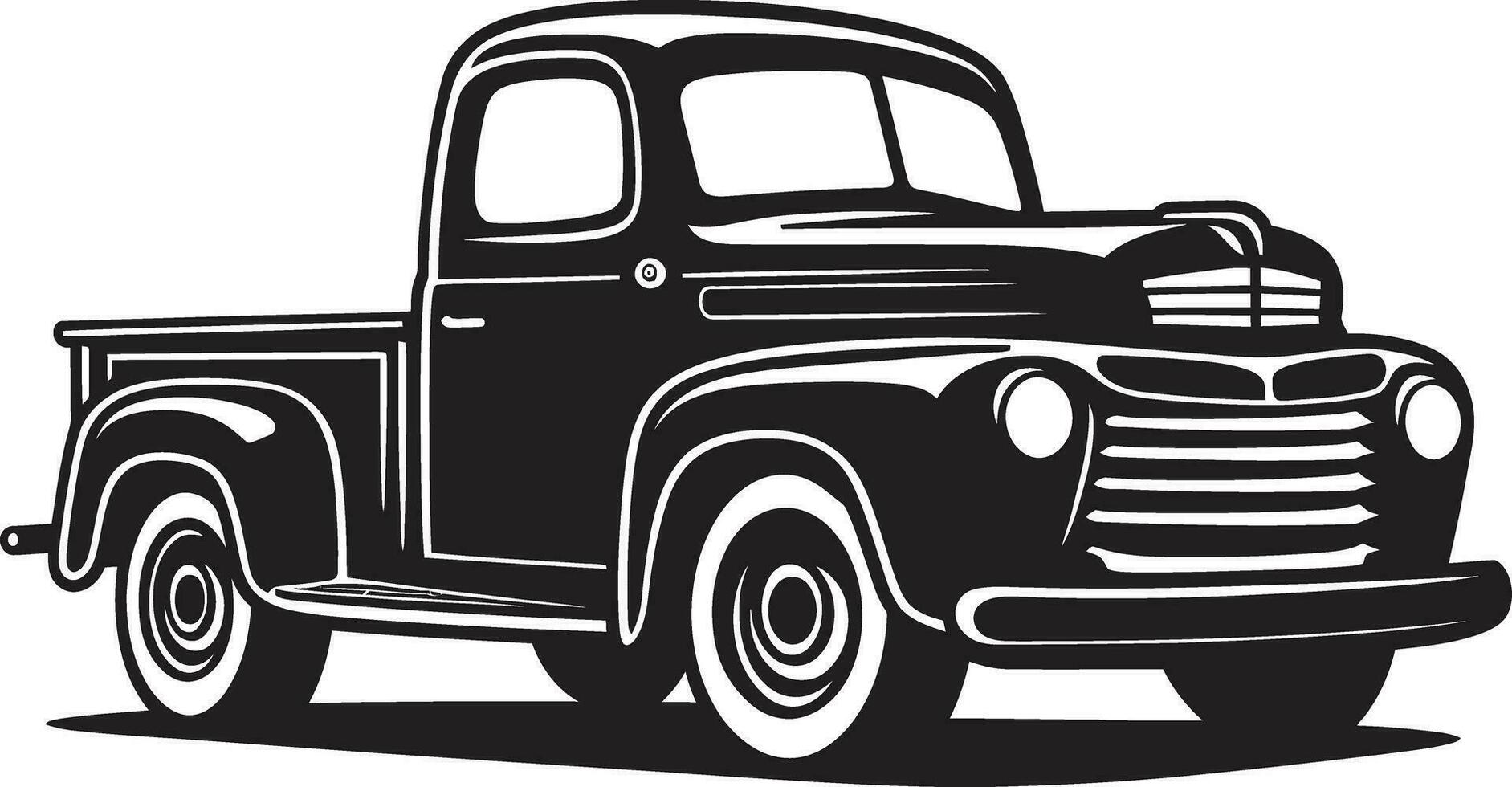 Vector Pickup Truck Illustrating the Spirit of Freedom Detailed Pickup Truck Vector Fueling Your Creativity