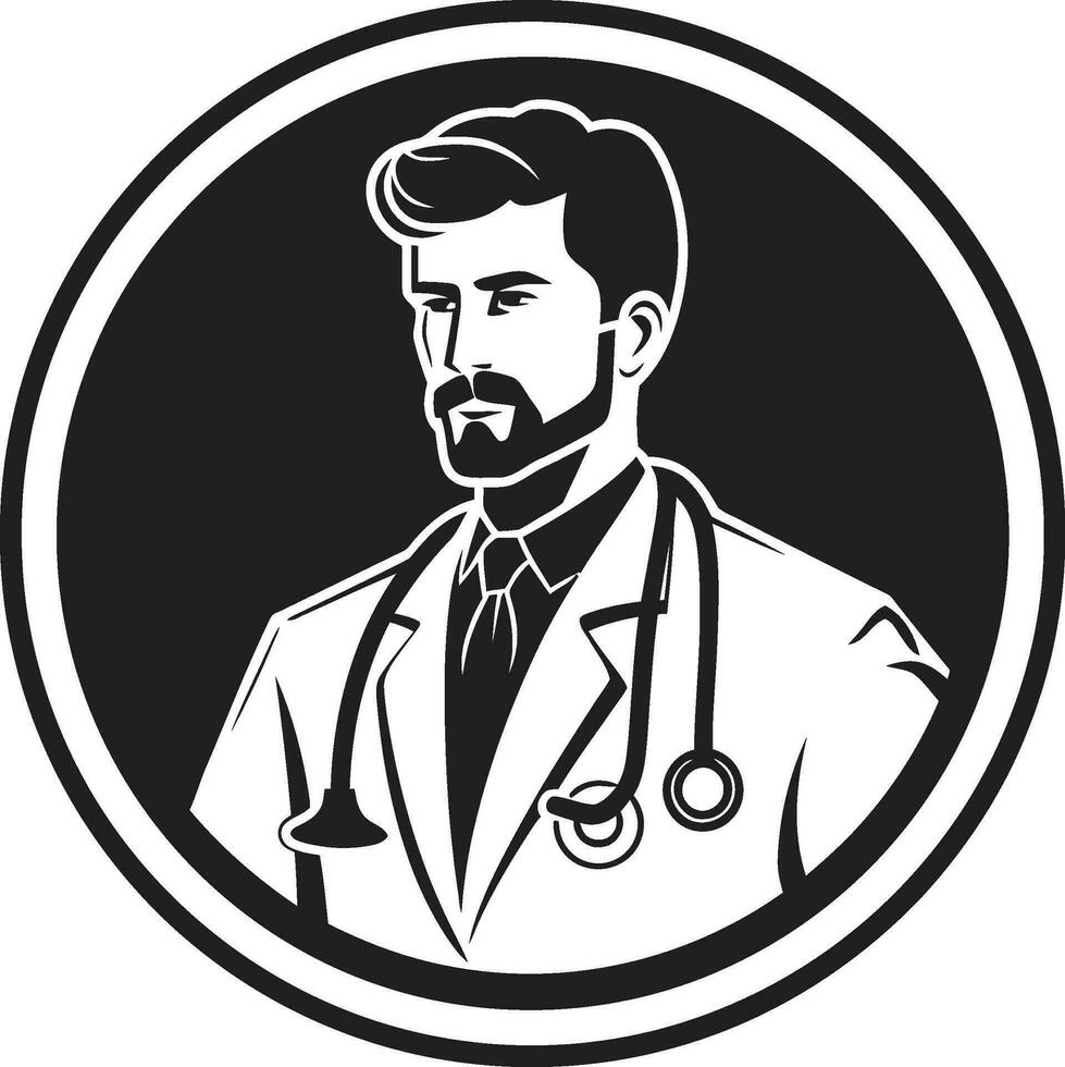 Designing Healthcare Heroes Physician Vector Illustration Doctor Vector Crafting Authentic Physician Illustrations