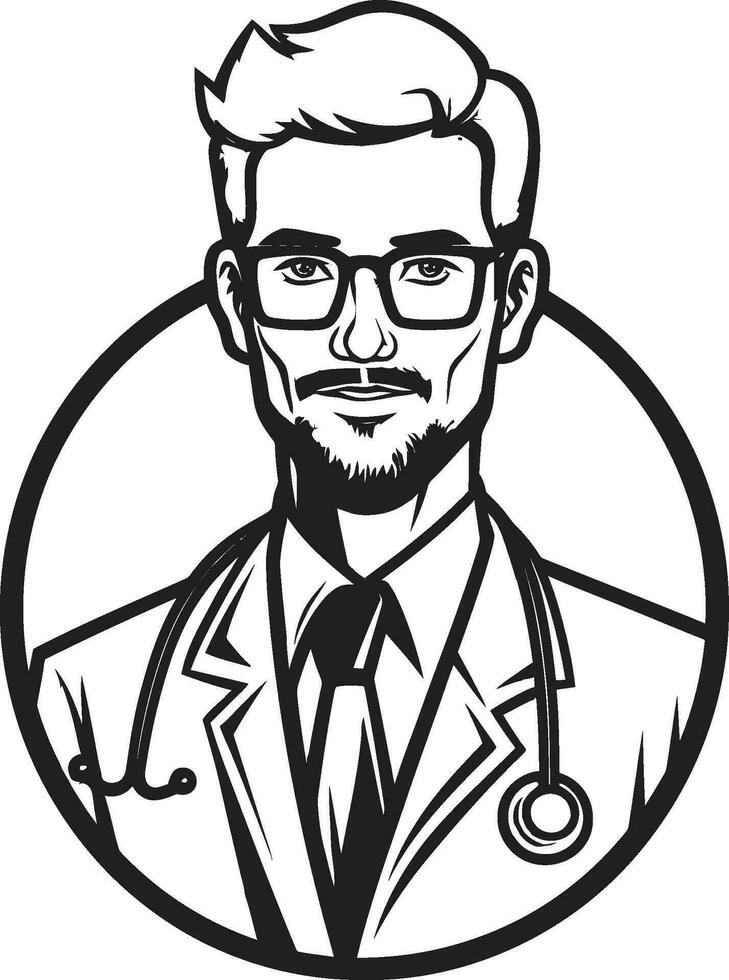 Doctors Portrait Realistic Physician Vector Illustrations The Art of Healing Physician Vectors in Action