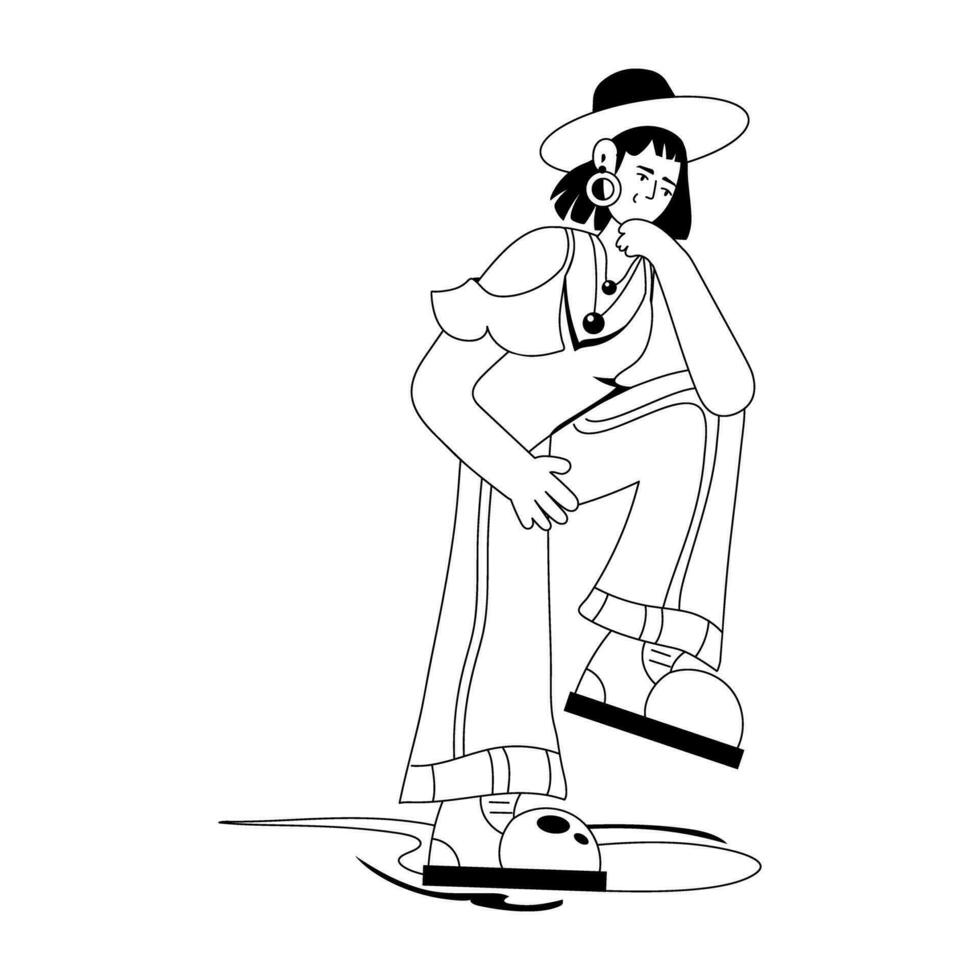 Trendy Summer Fashion vector