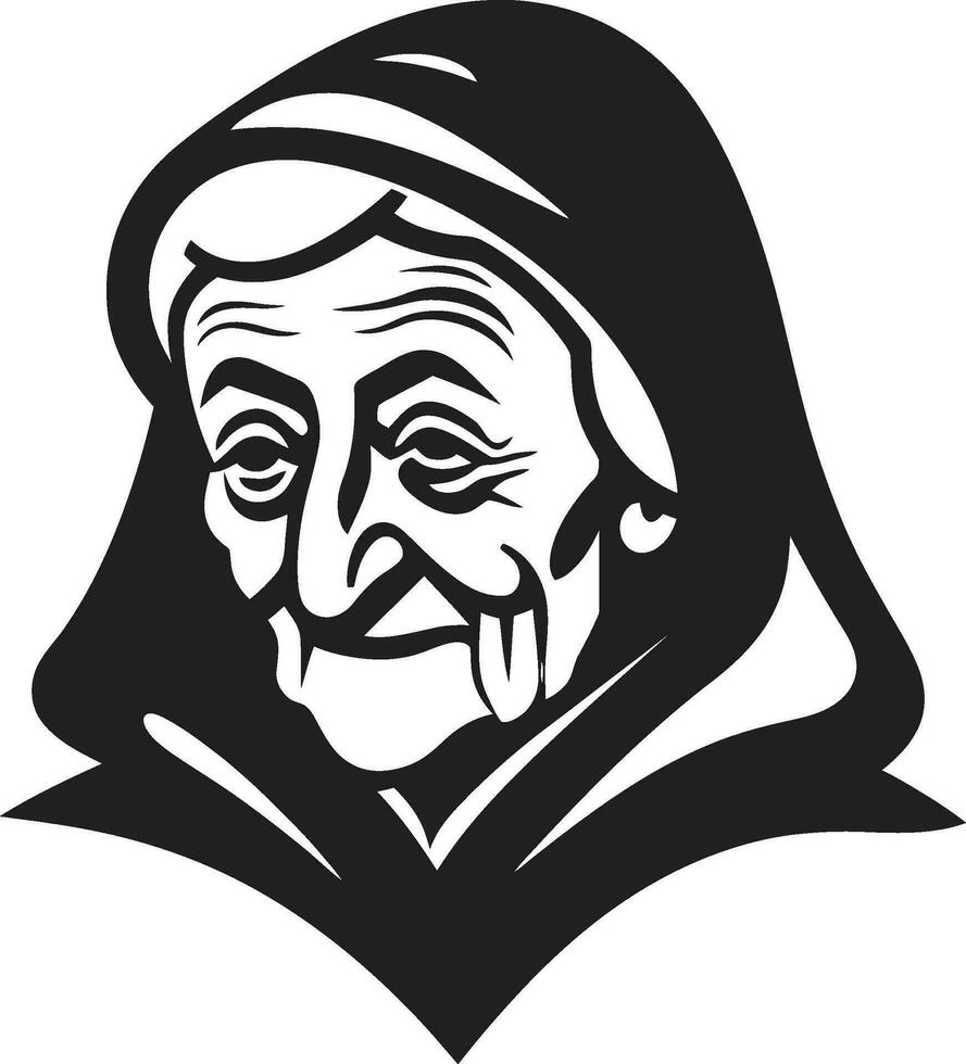 Reflecting on the Journey of Aging Vector Art Capturing Senior Beauty Old Womens Vectors
