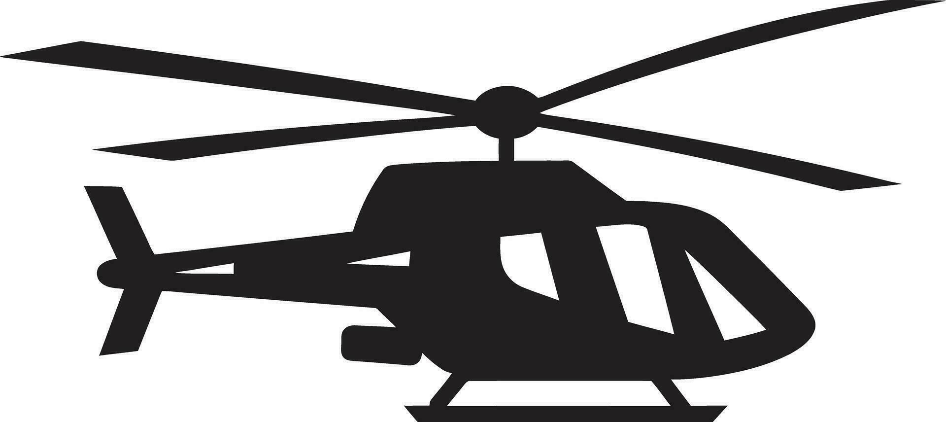 Vectorized Aviation Helicopter Illustrations Rotorcraft Visions Helicopter Vector Showcase