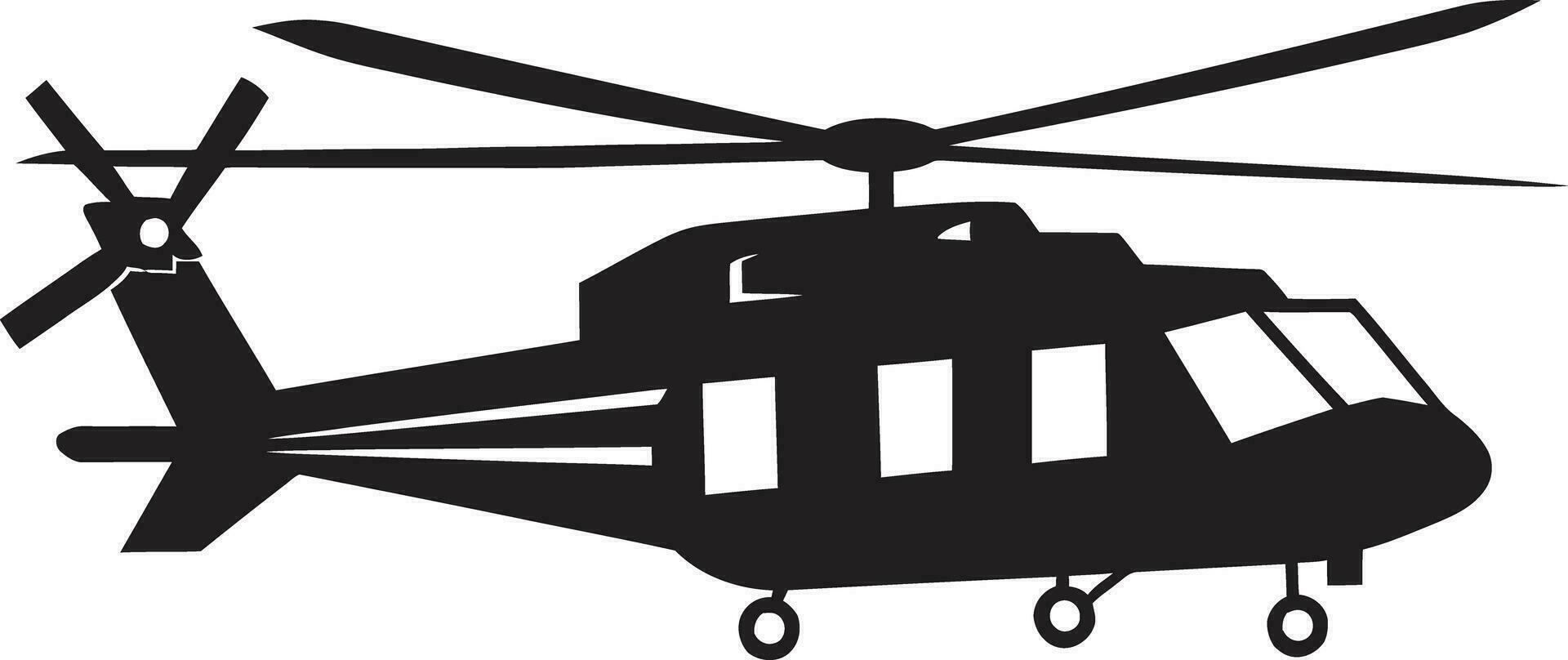 Aerial Allure Helicopter Vector Imagery Collection Skys the Canvas Helicopter Vector Illustrations