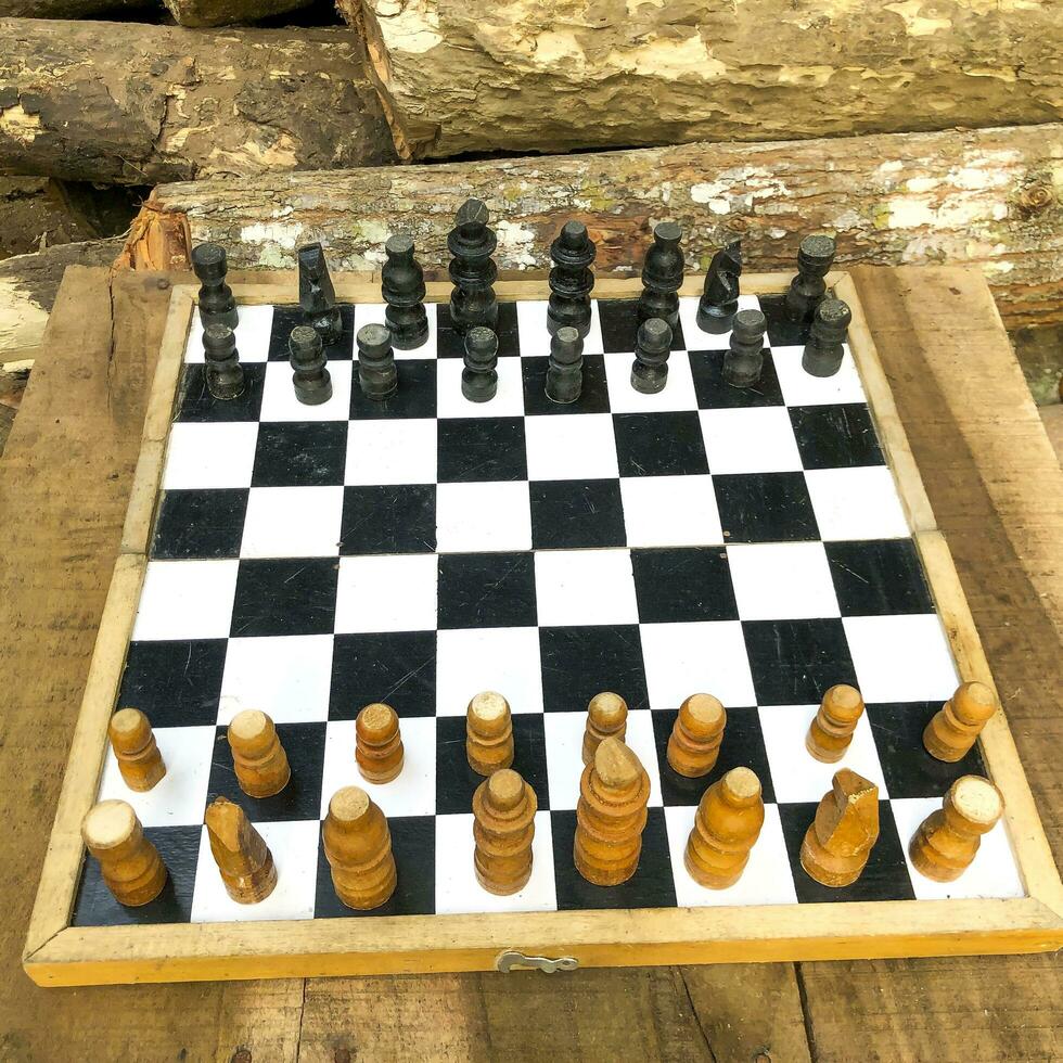 Chessboard with white background Game Tournament photo